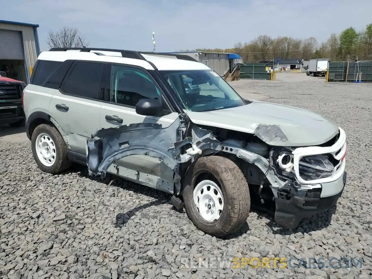 4 fotografías del automóvil dañado 3FMCR9G61PRE28313 FORD BRONCO 2023