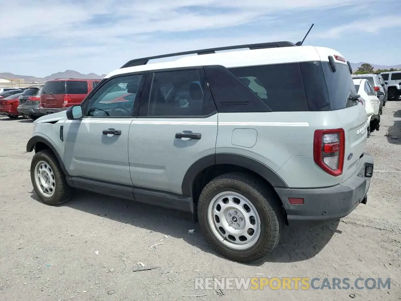 2 fotografías del automóvil dañado 3FMCR9G68PRE06969 FORD BRONCO 2023