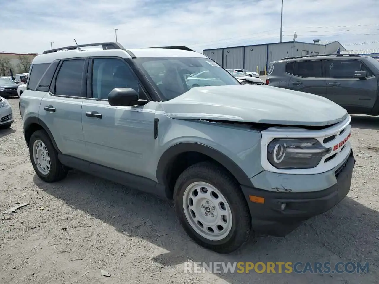 4 fotografías del automóvil dañado 3FMCR9G68PRE06969 FORD BRONCO 2023