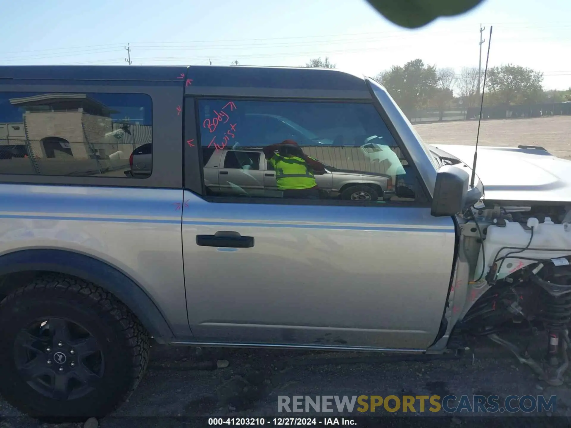 14 fotografías del automóvil dañado 1FMDE1AH6RLA22976 FORD BRONCO 2024