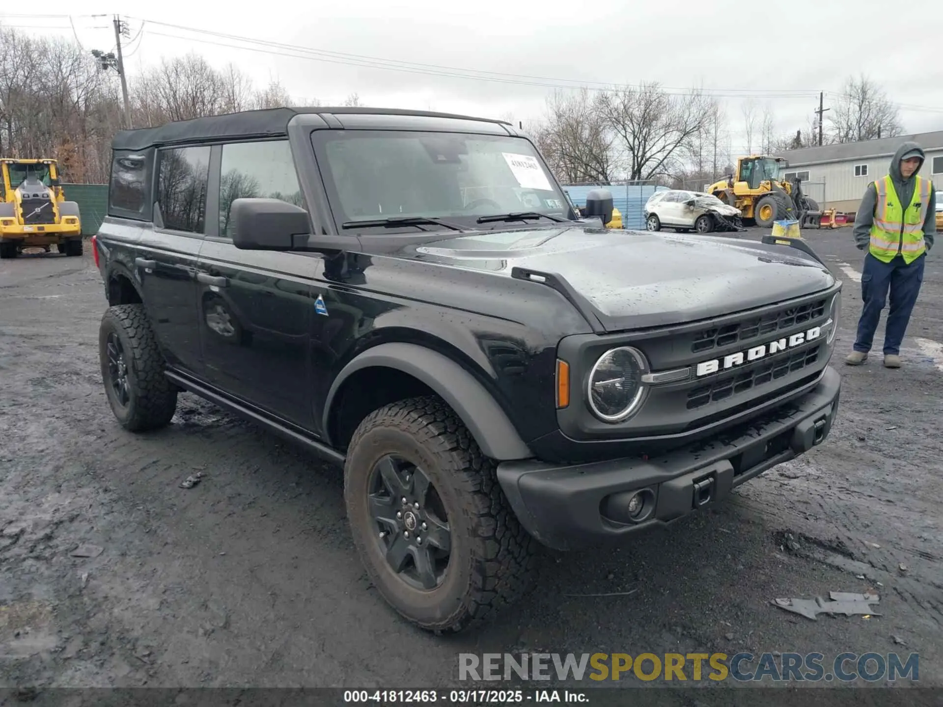 1 fotografías del automóvil dañado 1FMDE1BH8RLA61017 FORD BRONCO 2024