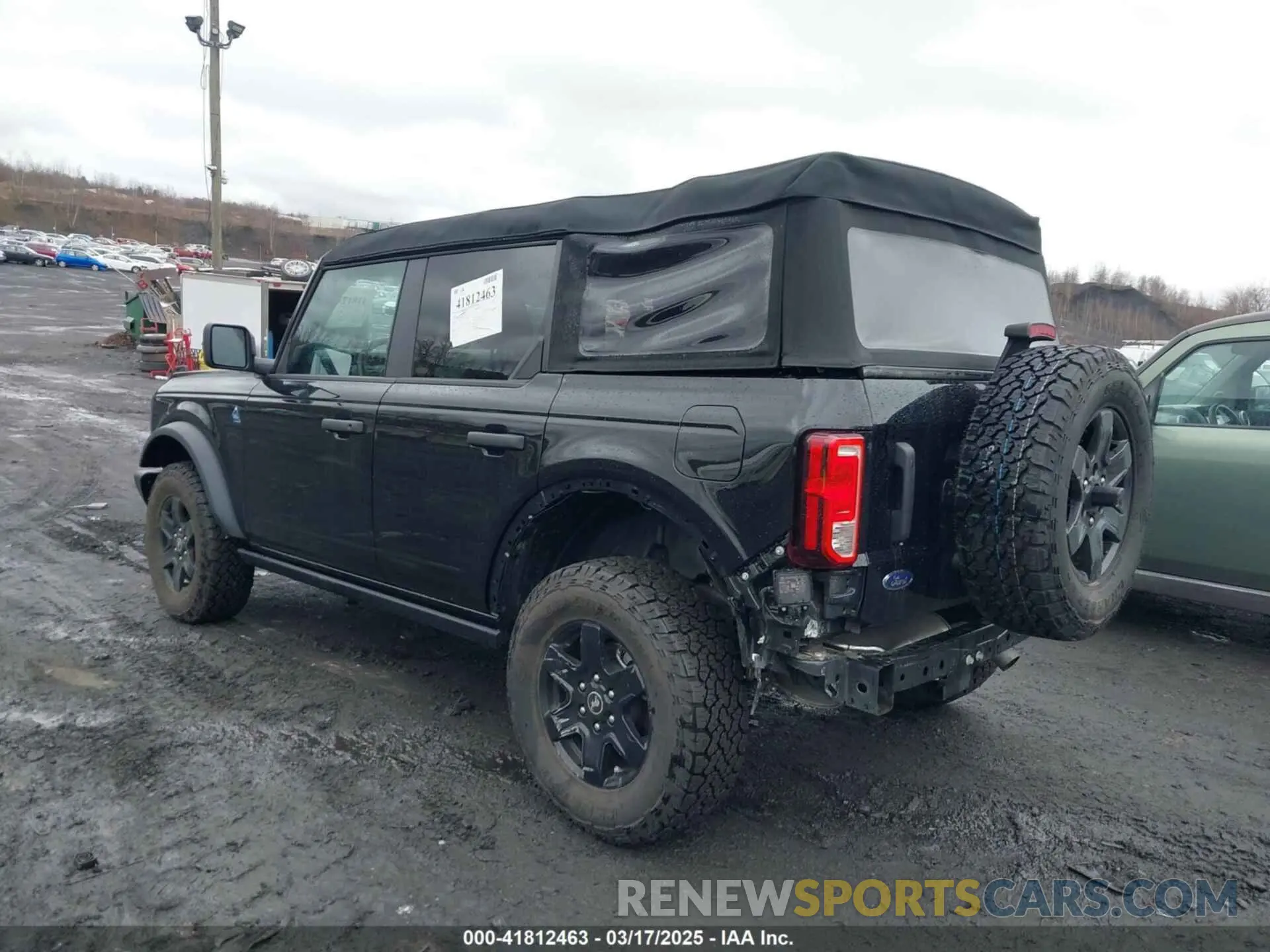 3 fotografías del automóvil dañado 1FMDE1BH8RLA61017 FORD BRONCO 2024