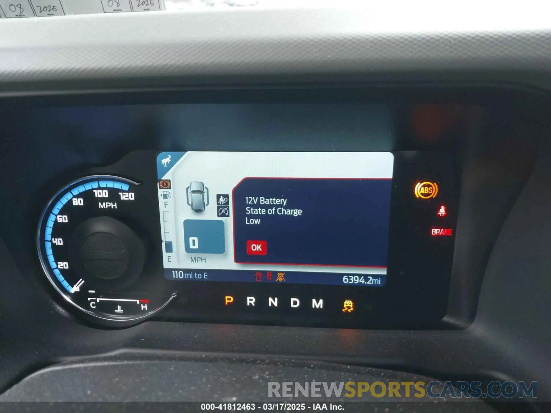 7 fotografías del automóvil dañado 1FMDE1BH8RLA61017 FORD BRONCO 2024