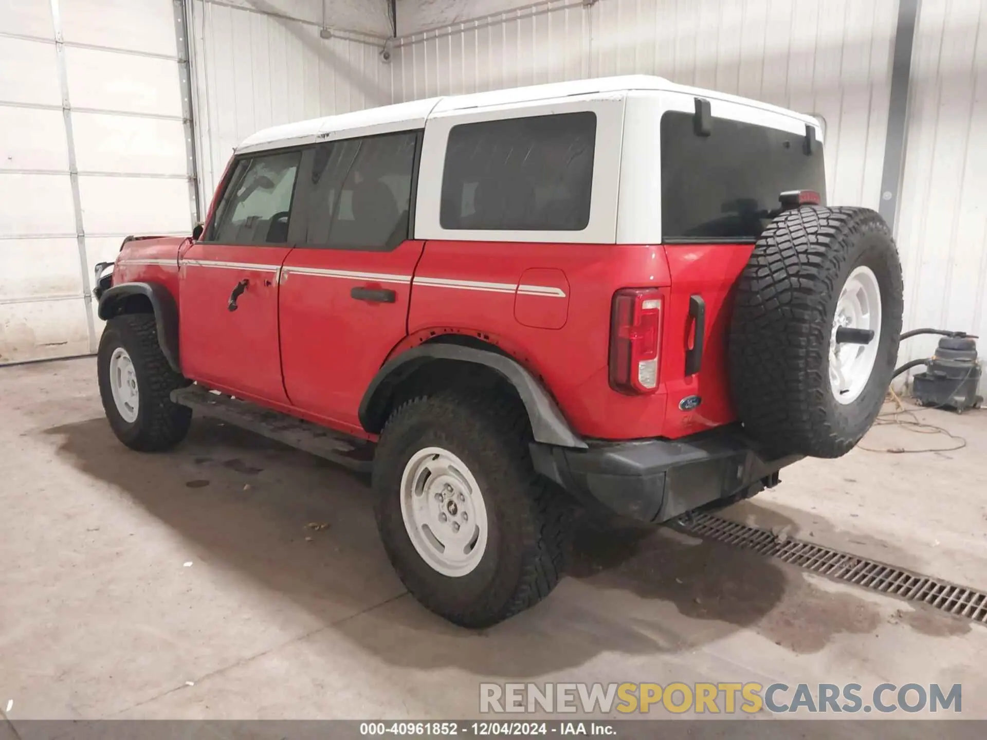 3 fotografías del automóvil dañado 1FMDE4DH4RLA02366 FORD BRONCO 2024