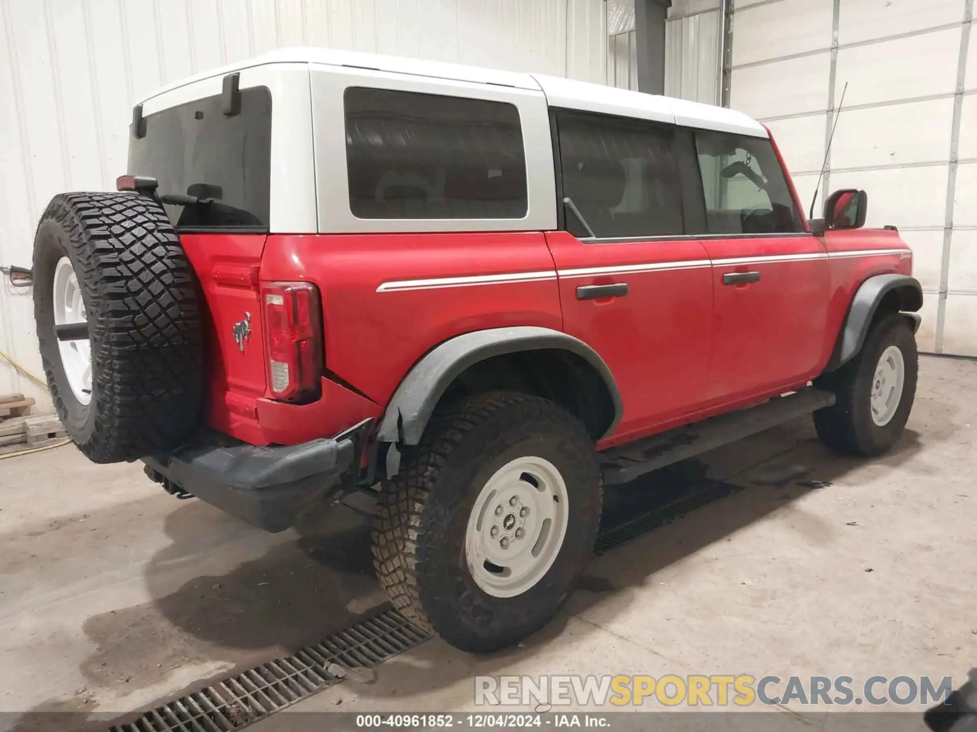 4 fotografías del automóvil dañado 1FMDE4DH4RLA02366 FORD BRONCO 2024