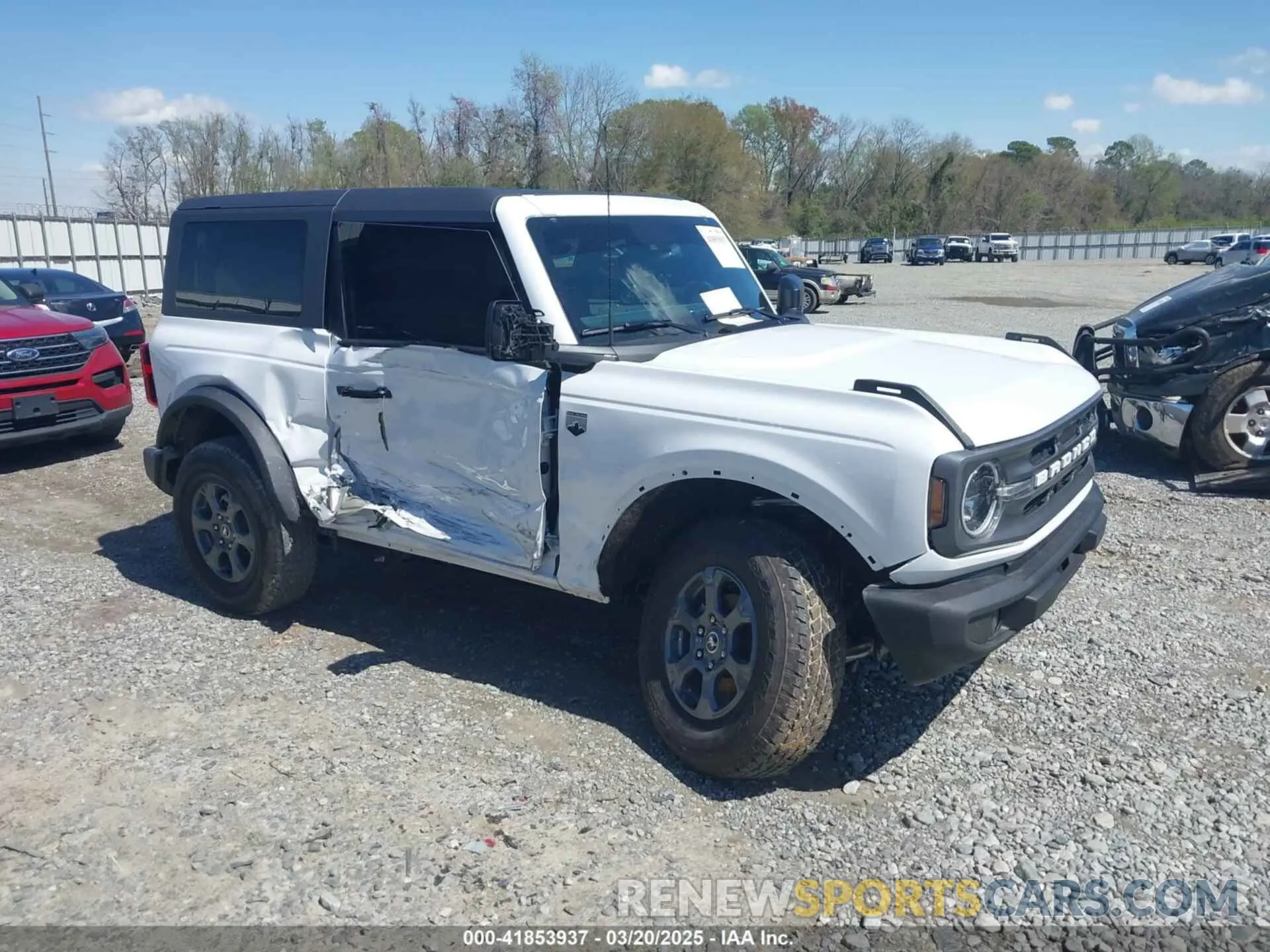 1 fotografías del automóvil dañado 1FMDE7AHXRLB54609 FORD BRONCO 2024