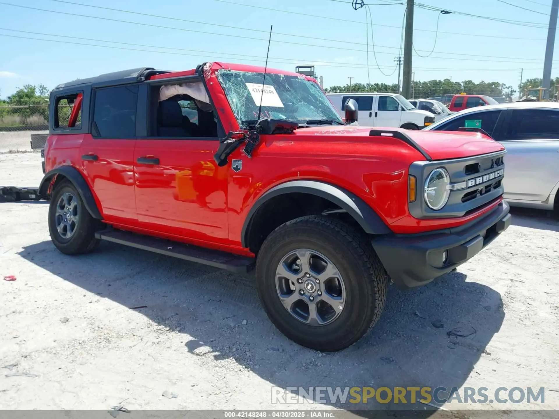 1 fotografías del automóvil dañado 1FMDE7BH2RLB01949 FORD BRONCO 2024