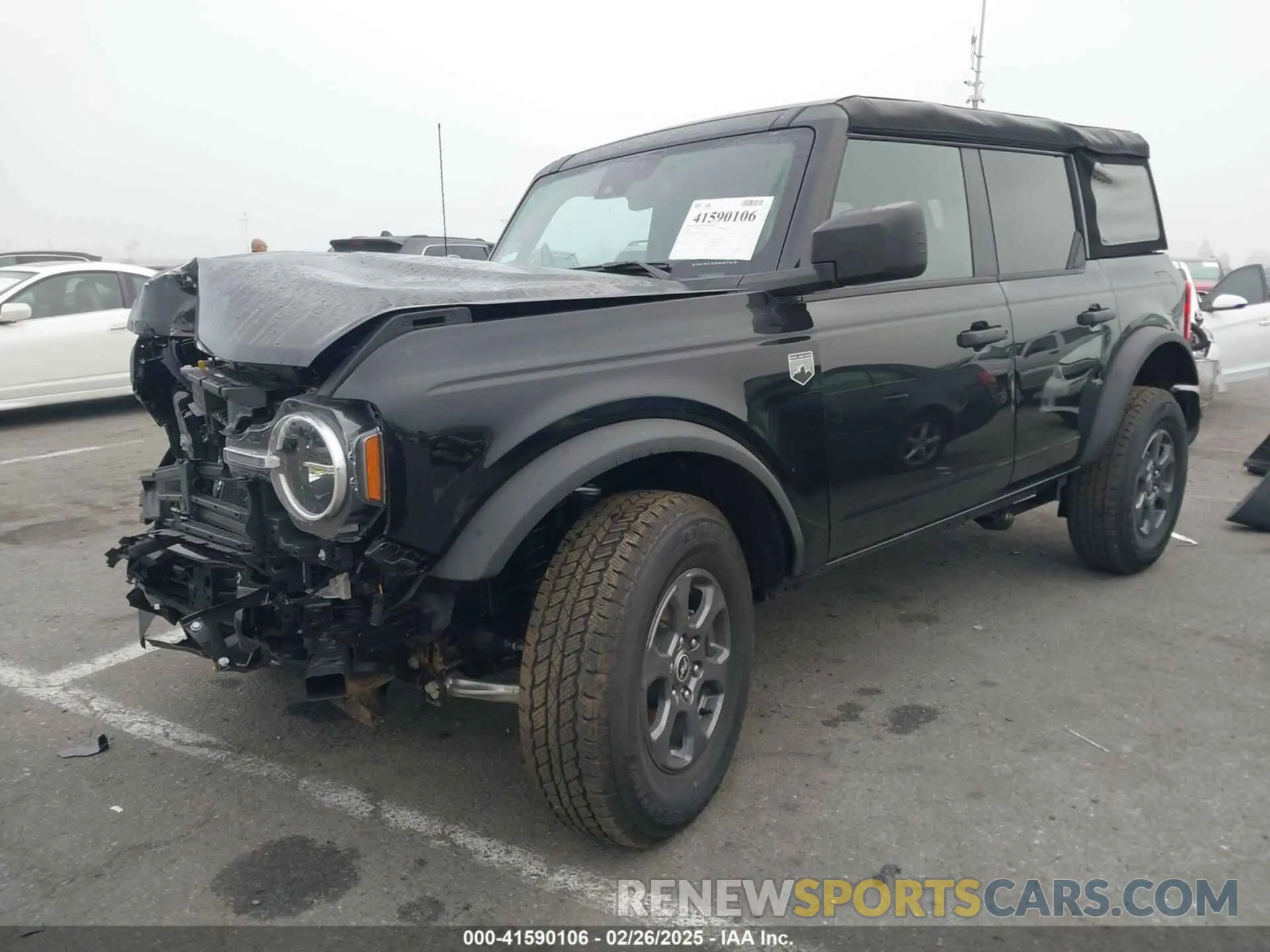 2 fotografías del automóvil dañado 1FMDE7BH2RLB44476 FORD BRONCO 2024