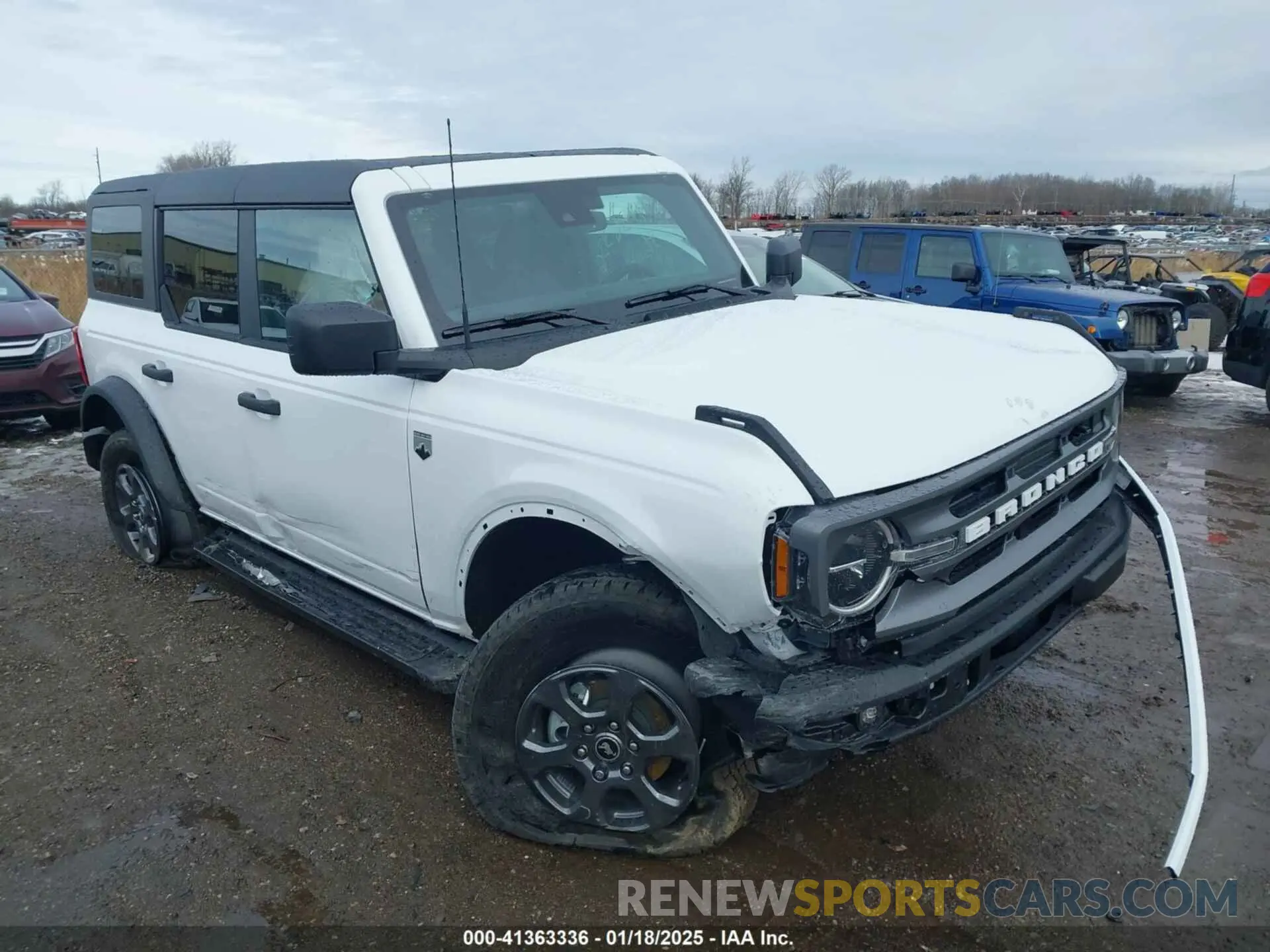 1 fotografías del automóvil dañado 1FMDE7BH5RLB47484 FORD BRONCO 2024