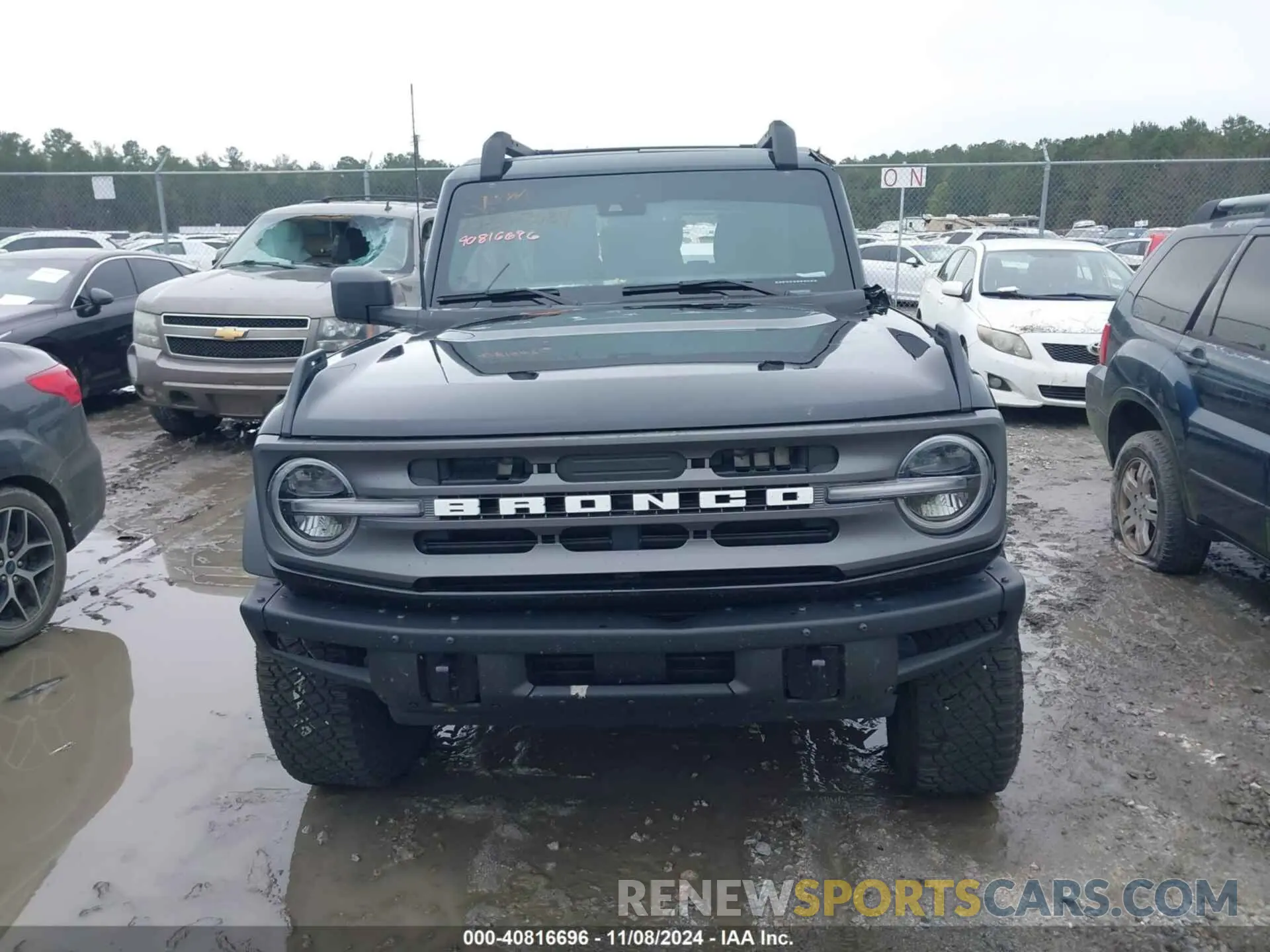 11 fotografías del automóvil dañado 1FMDE7BH6RLA03734 FORD BRONCO 2024