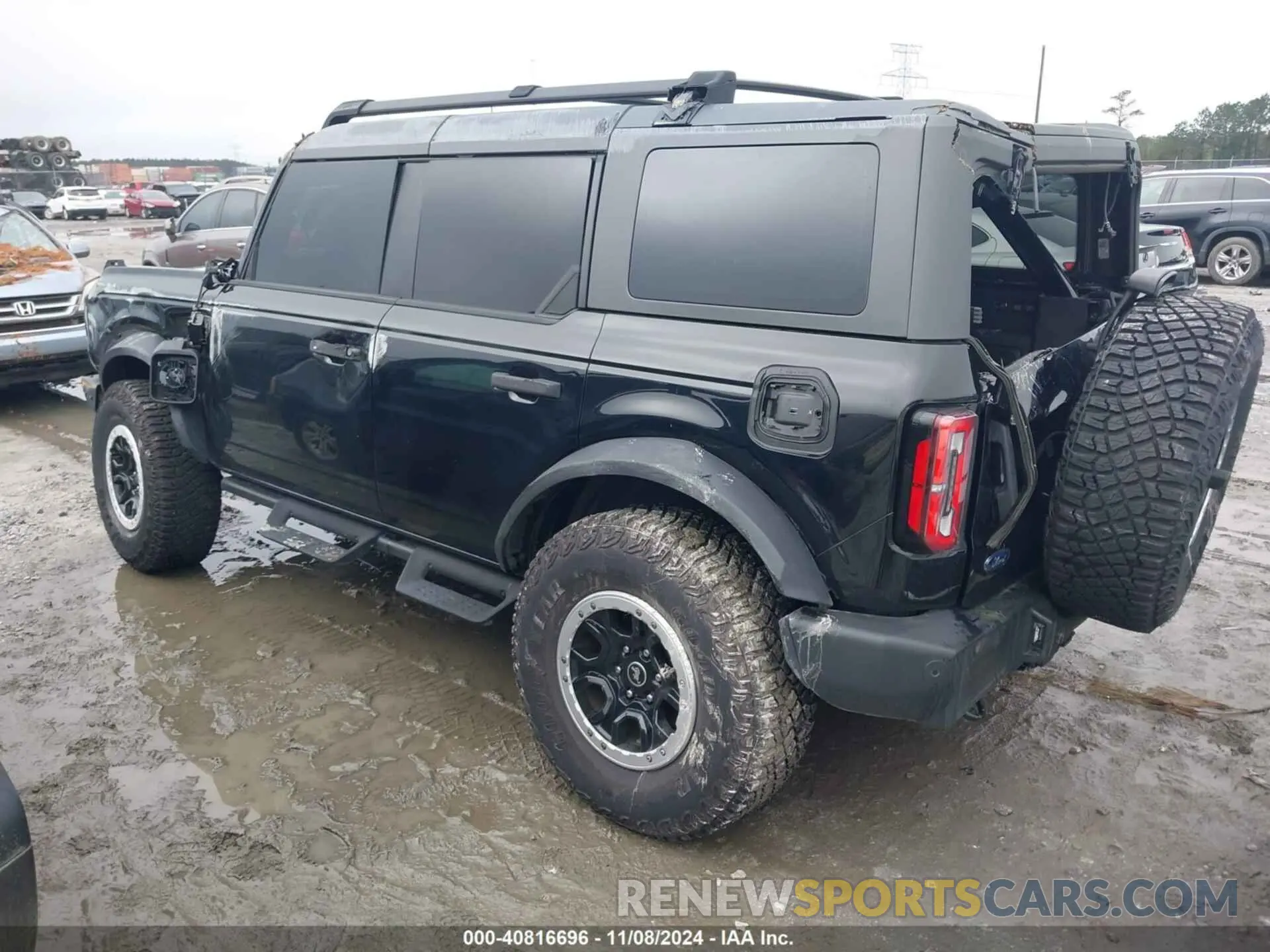3 fotografías del automóvil dañado 1FMDE7BH6RLA03734 FORD BRONCO 2024
