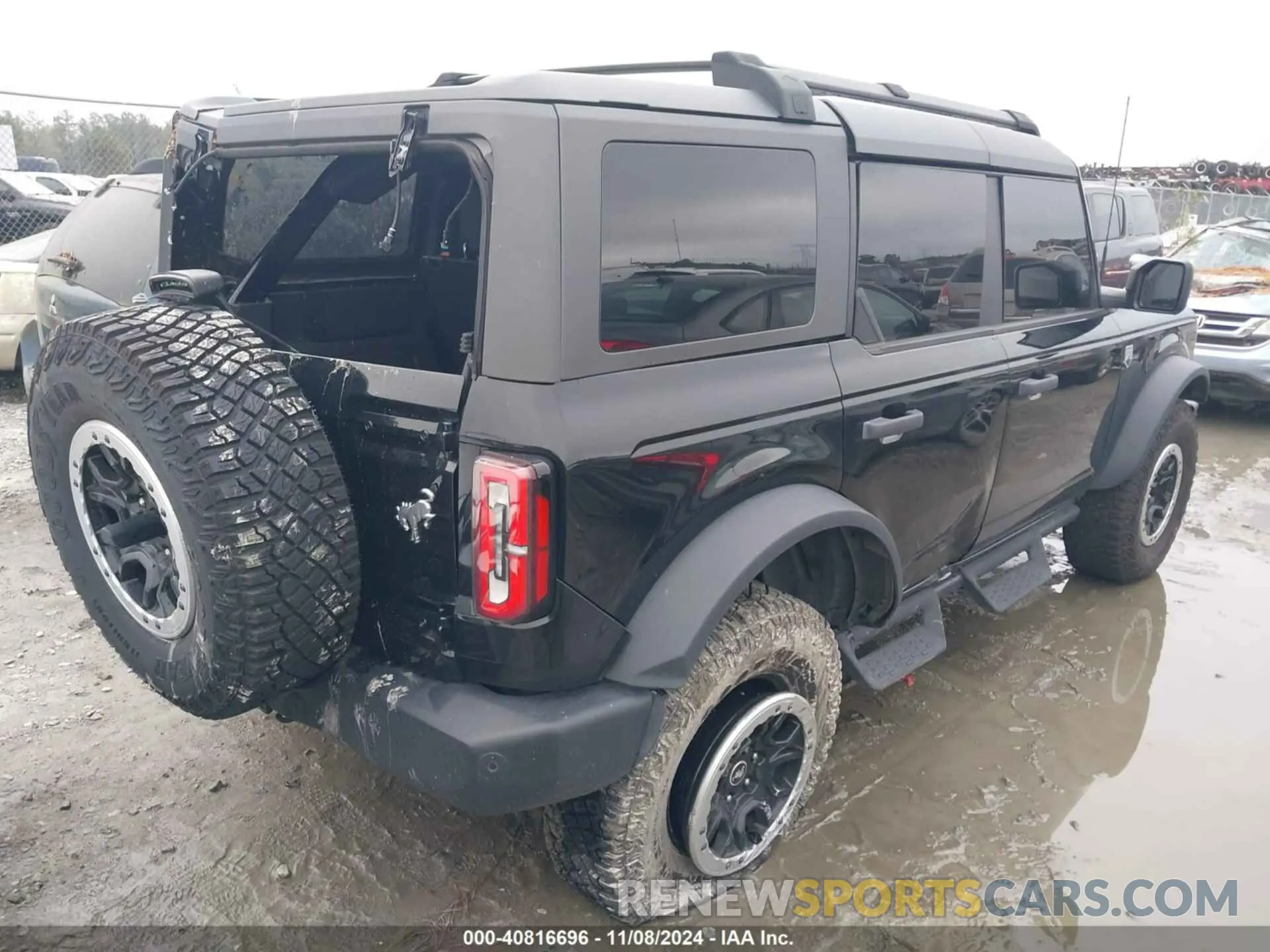 4 fotografías del automóvil dañado 1FMDE7BH6RLA03734 FORD BRONCO 2024