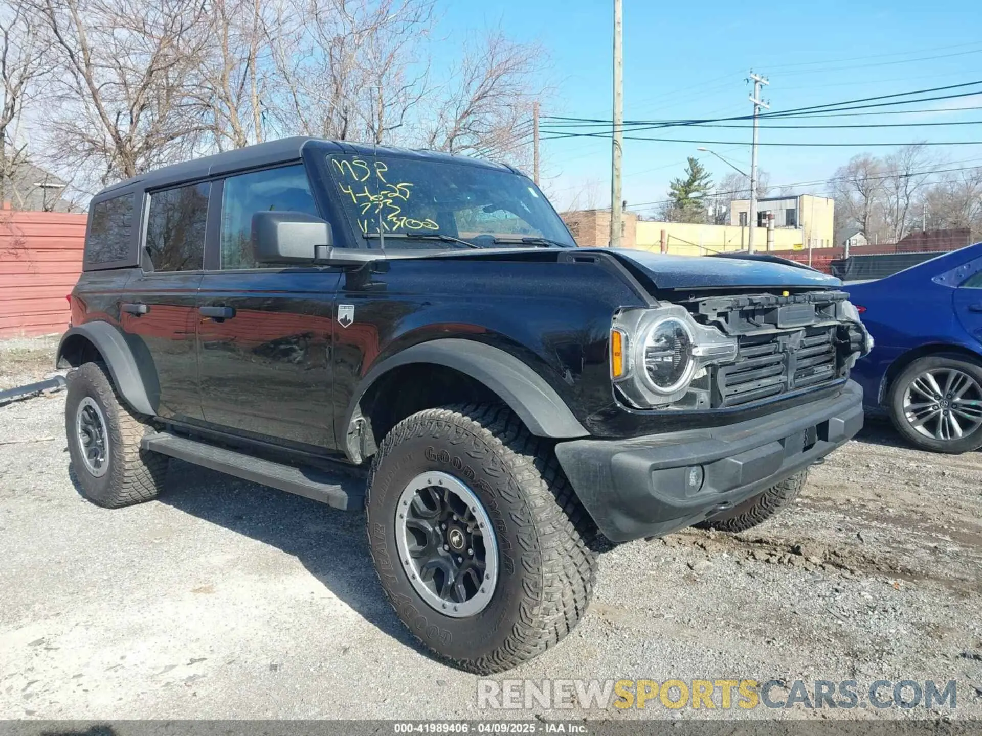 1 fotografías del automóvil dañado 1FMDE7BH9RLB43700 FORD BRONCO 2024