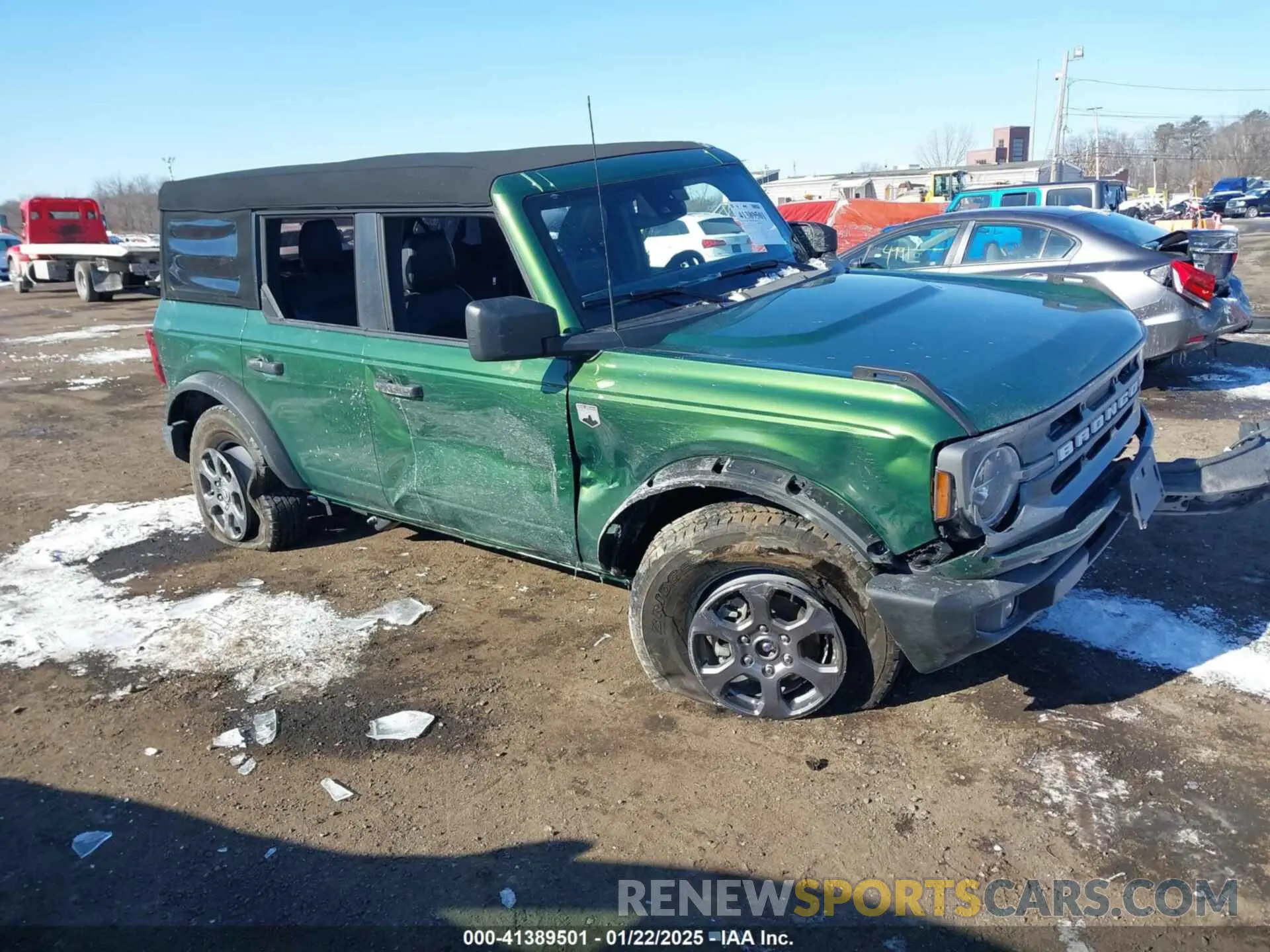 1 fotografías del automóvil dañado 1FMDE7BHXRLA69347 FORD BRONCO 2024