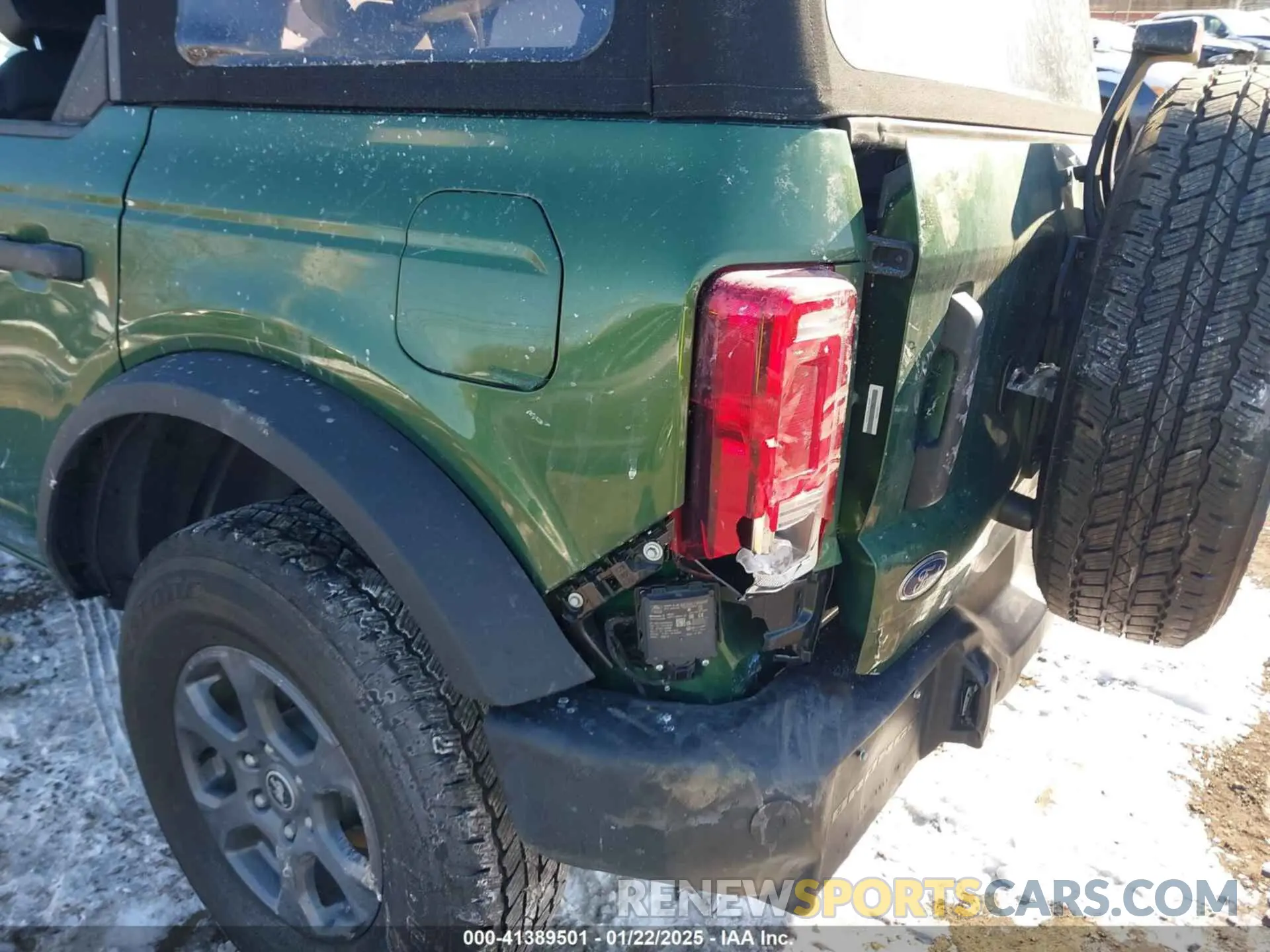 11 fotografías del automóvil dañado 1FMDE7BHXRLA69347 FORD BRONCO 2024