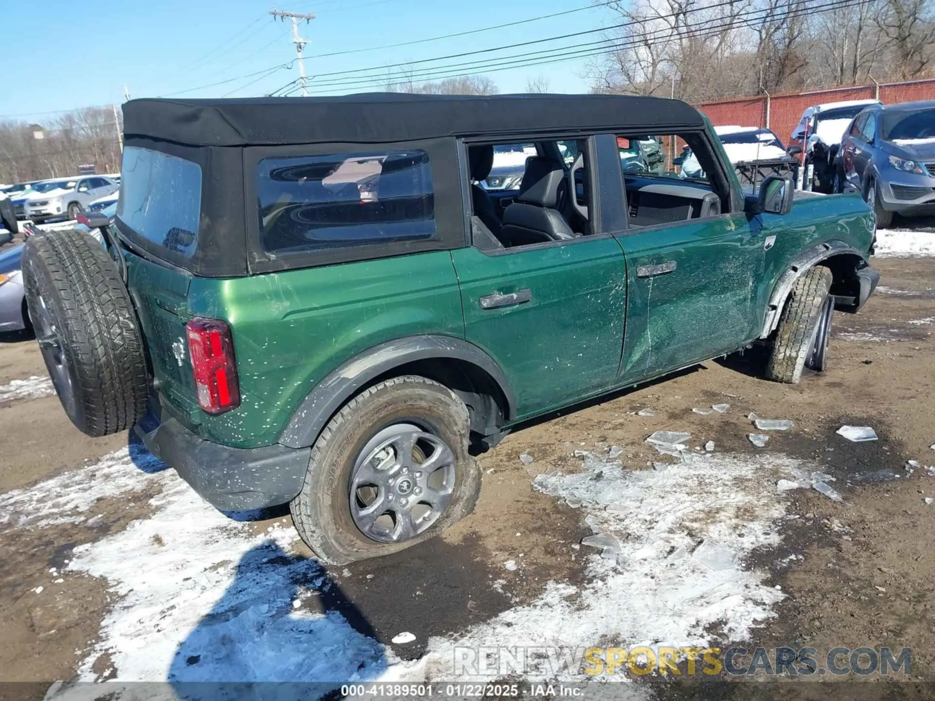 4 fotografías del automóvil dañado 1FMDE7BHXRLA69347 FORD BRONCO 2024