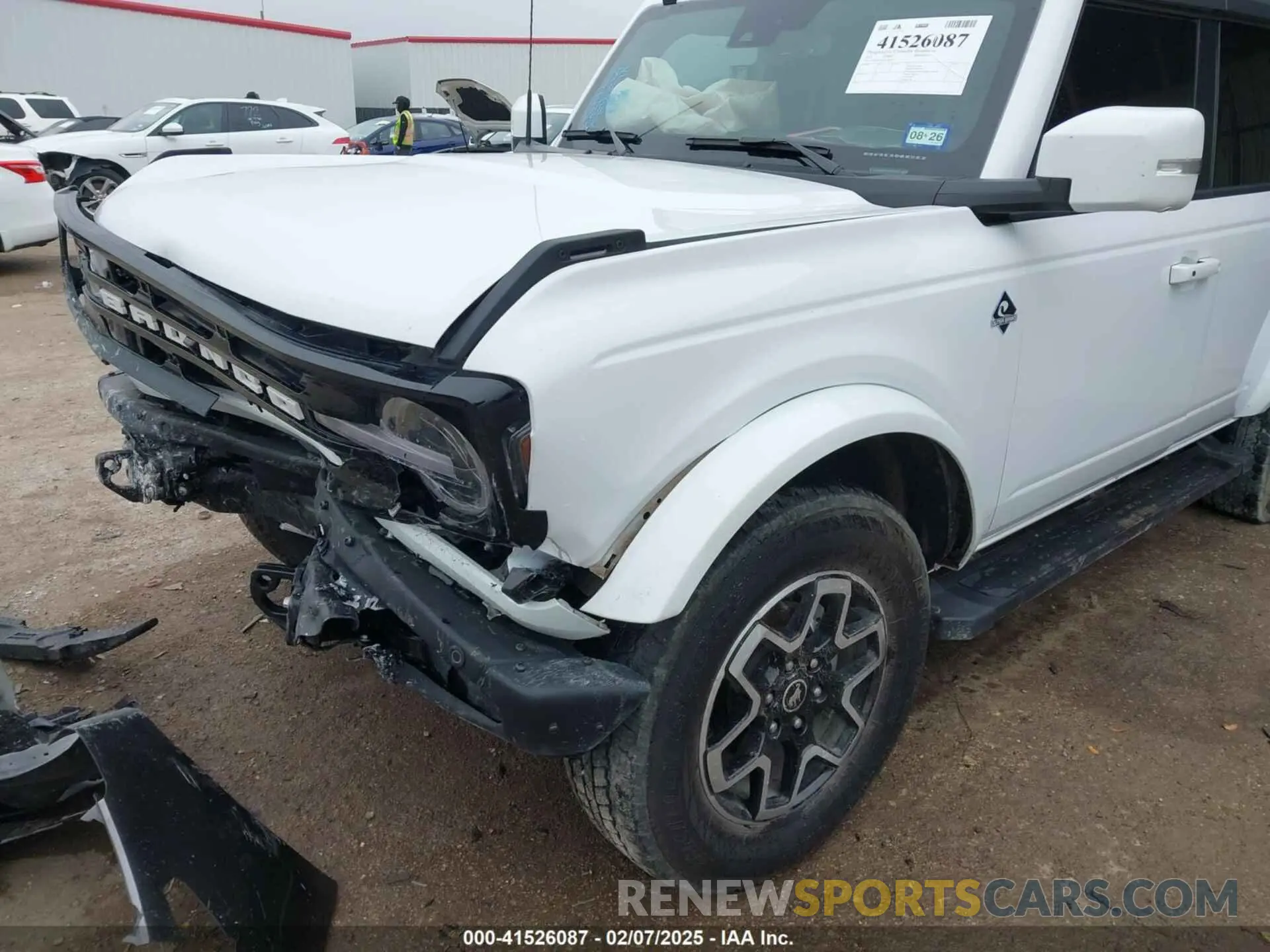 6 fotografías del automóvil dañado 1FMDE8BH4RLA69172 FORD BRONCO 2024