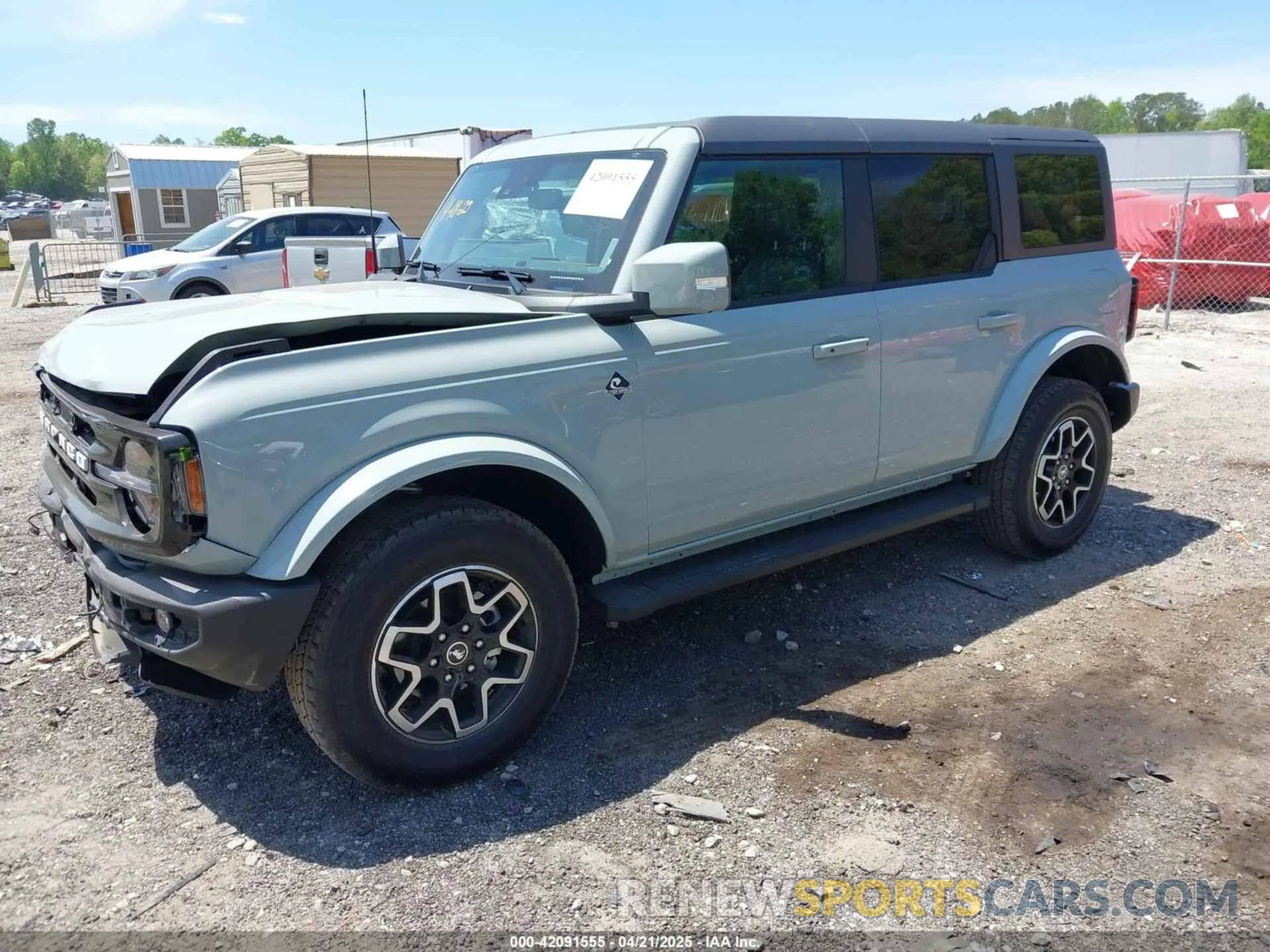 2 fotografías del automóvil dañado 1FMDE8BH4RLB07497 FORD BRONCO 2024