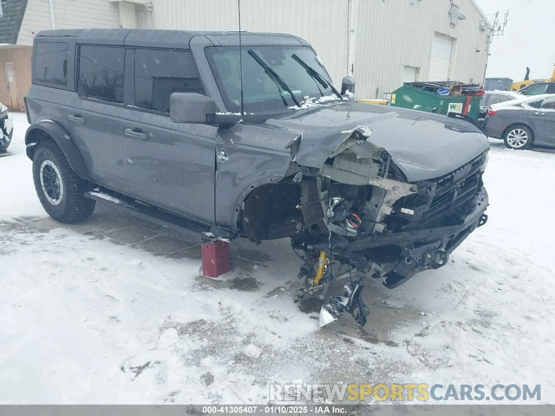 1 fotografías del automóvil dañado 1FMDE8BH8RLA69580 FORD BRONCO 2024