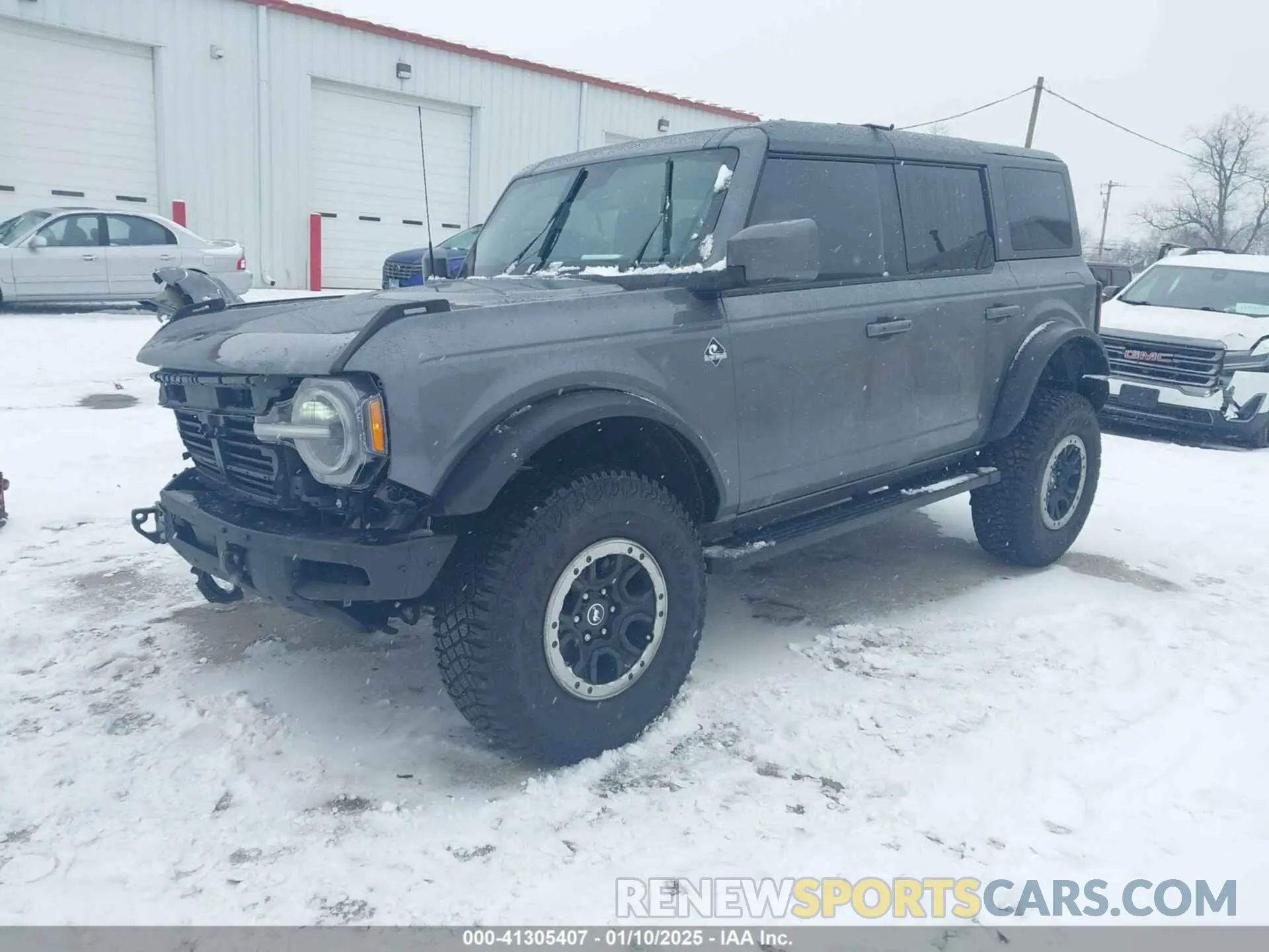 2 fotografías del automóvil dañado 1FMDE8BH8RLA69580 FORD BRONCO 2024