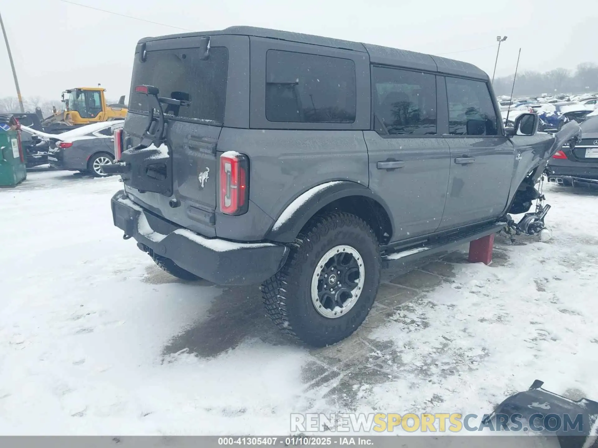 4 fotografías del automóvil dañado 1FMDE8BH8RLA69580 FORD BRONCO 2024