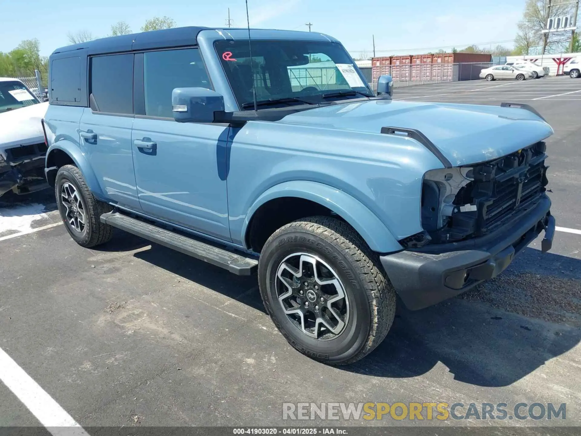 1 fotografías del automóvil dañado 1FMDE8BH8RLB21905 FORD BRONCO 2024