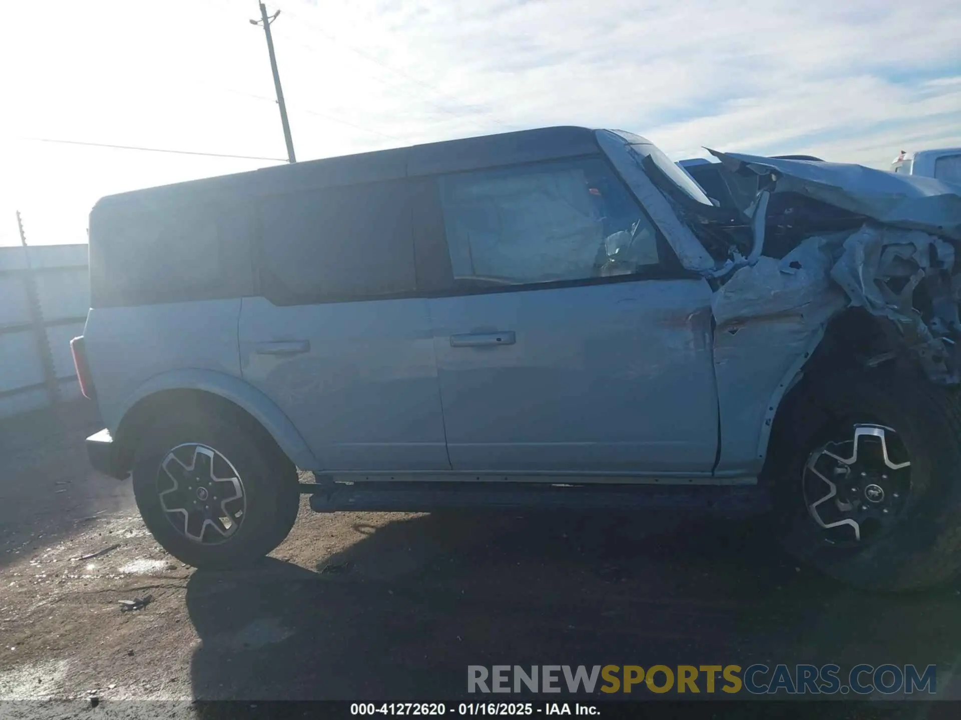 14 fotografías del automóvil dañado 1FMDE8BHXRLA81343 FORD BRONCO 2024