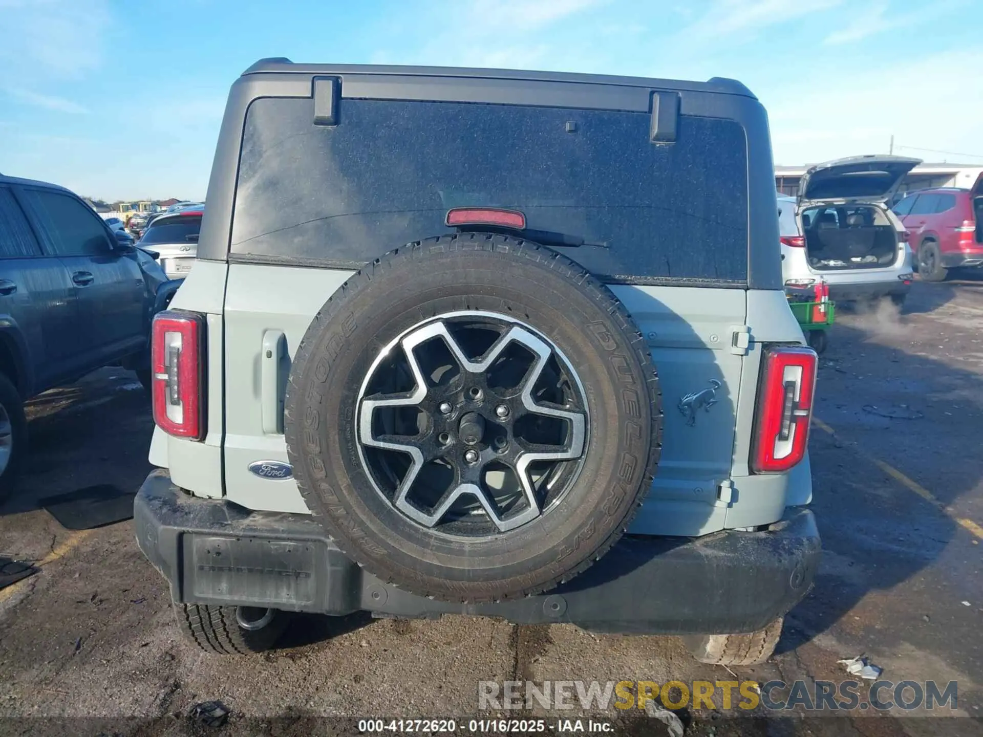 17 fotografías del automóvil dañado 1FMDE8BHXRLA81343 FORD BRONCO 2024