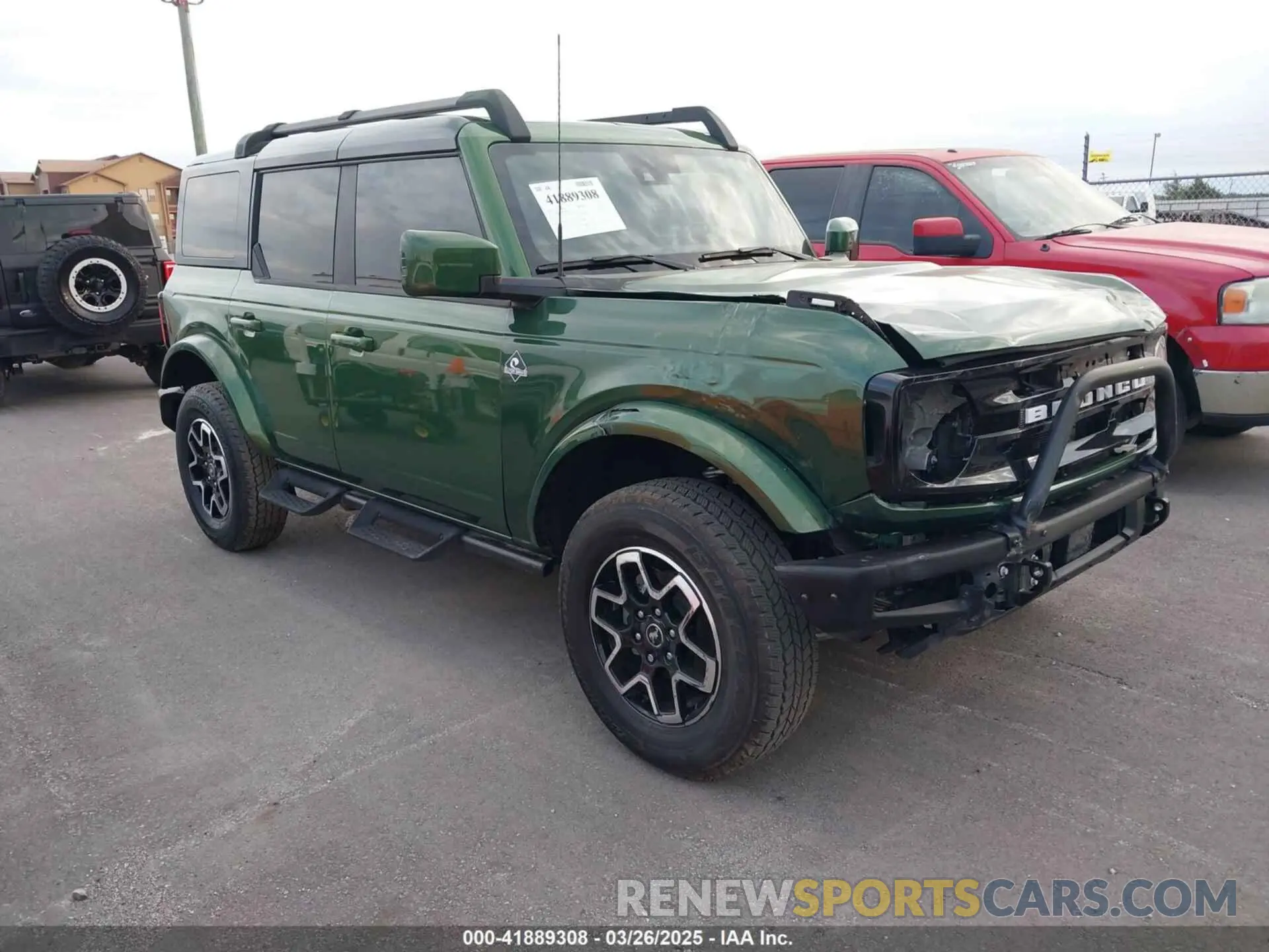 1 fotografías del automóvil dañado 1FMDE8BHXRLB04524 FORD BRONCO 2024