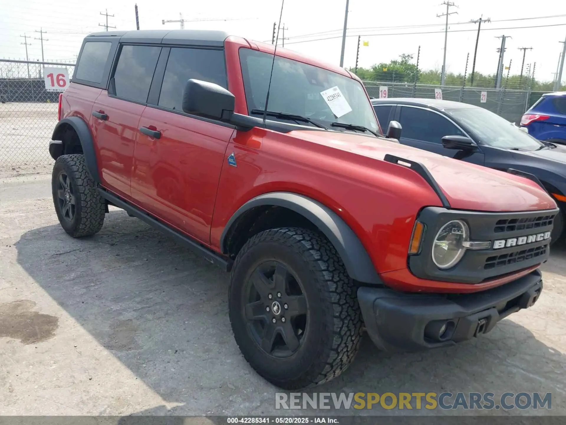 1 fotografías del automóvil dañado 1FMEE1BP8RLA06515 FORD BRONCO 2024