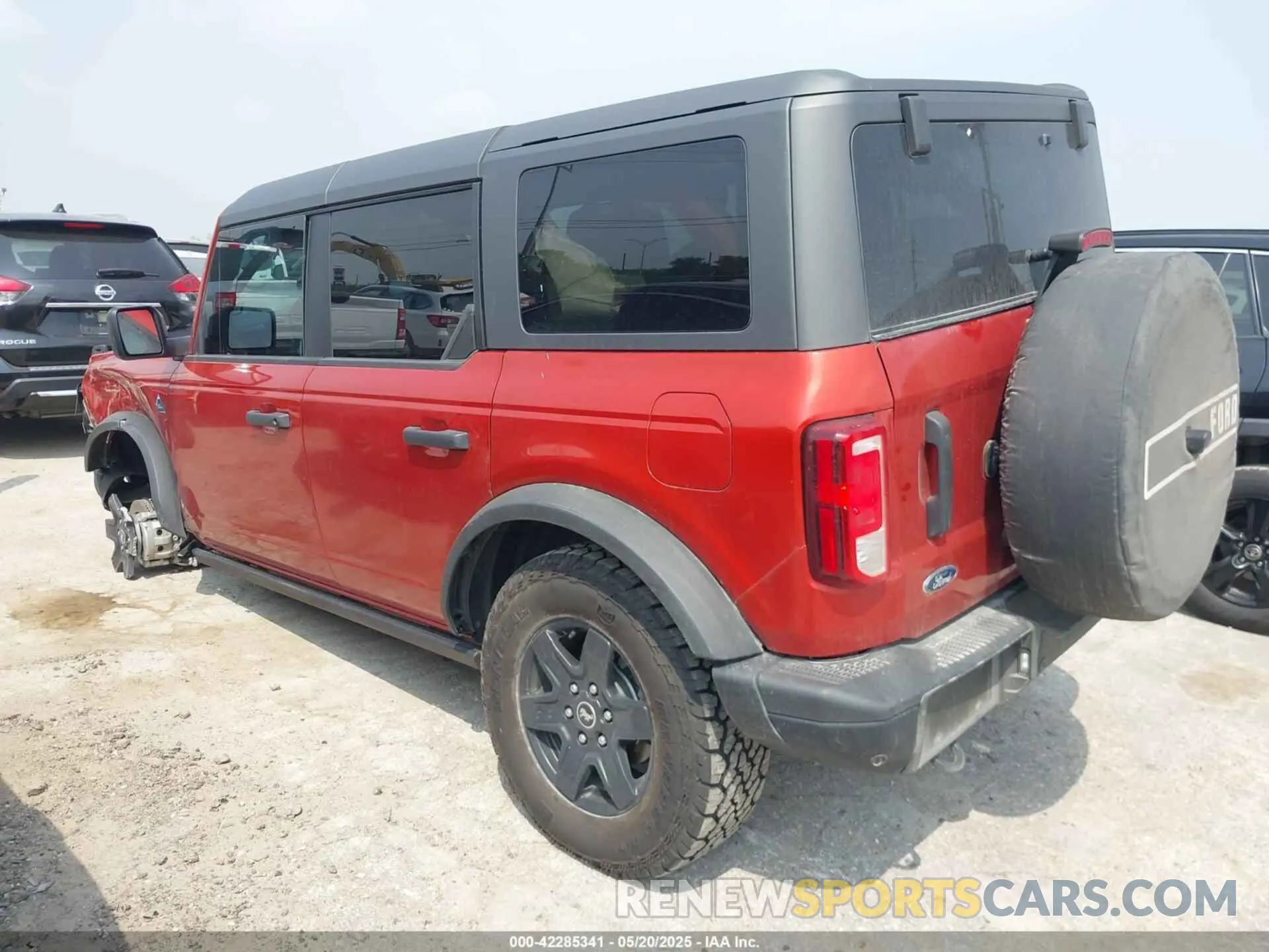 3 fotografías del automóvil dañado 1FMEE1BP8RLA06515 FORD BRONCO 2024