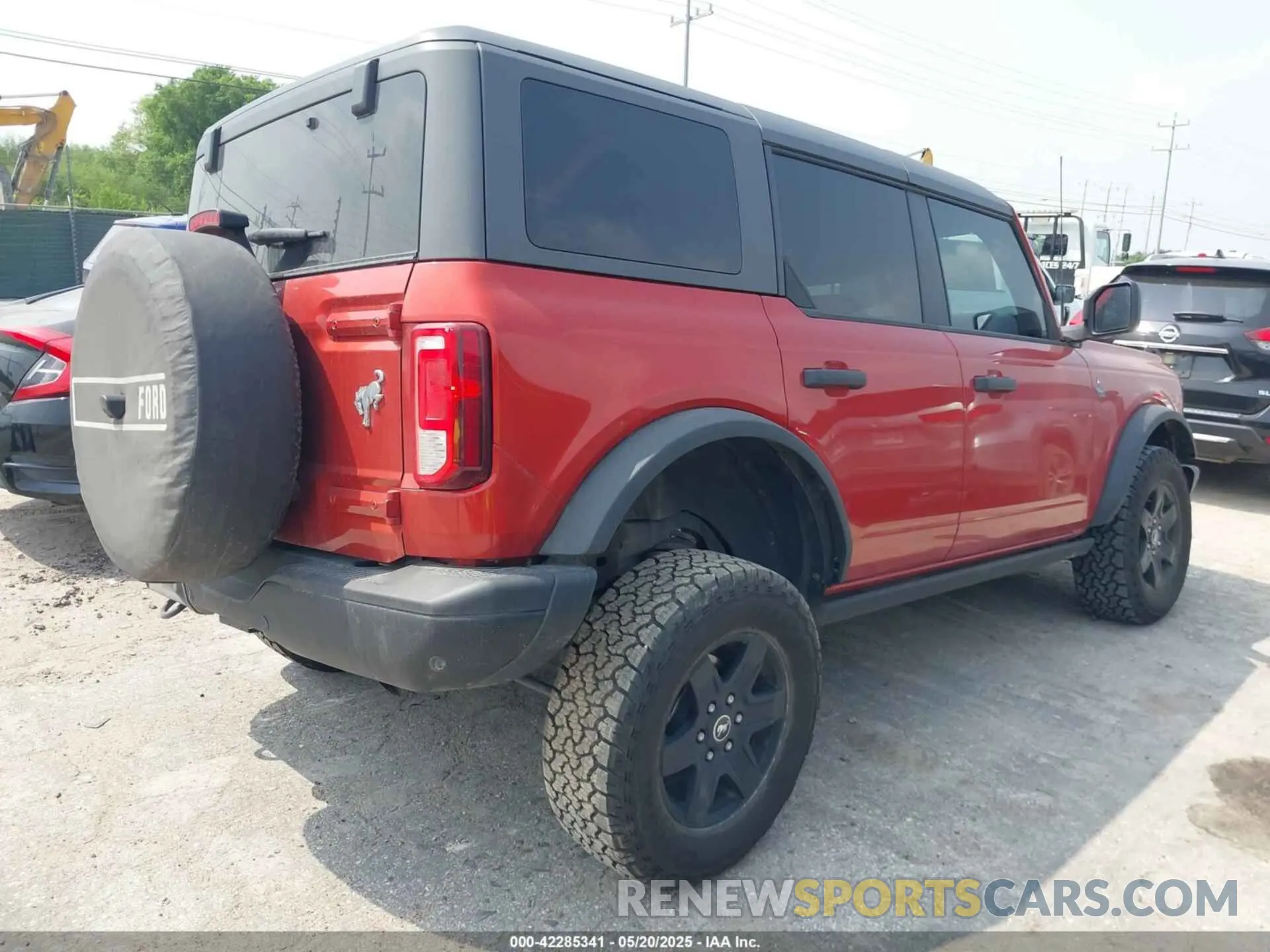 4 fotografías del automóvil dañado 1FMEE1BP8RLA06515 FORD BRONCO 2024