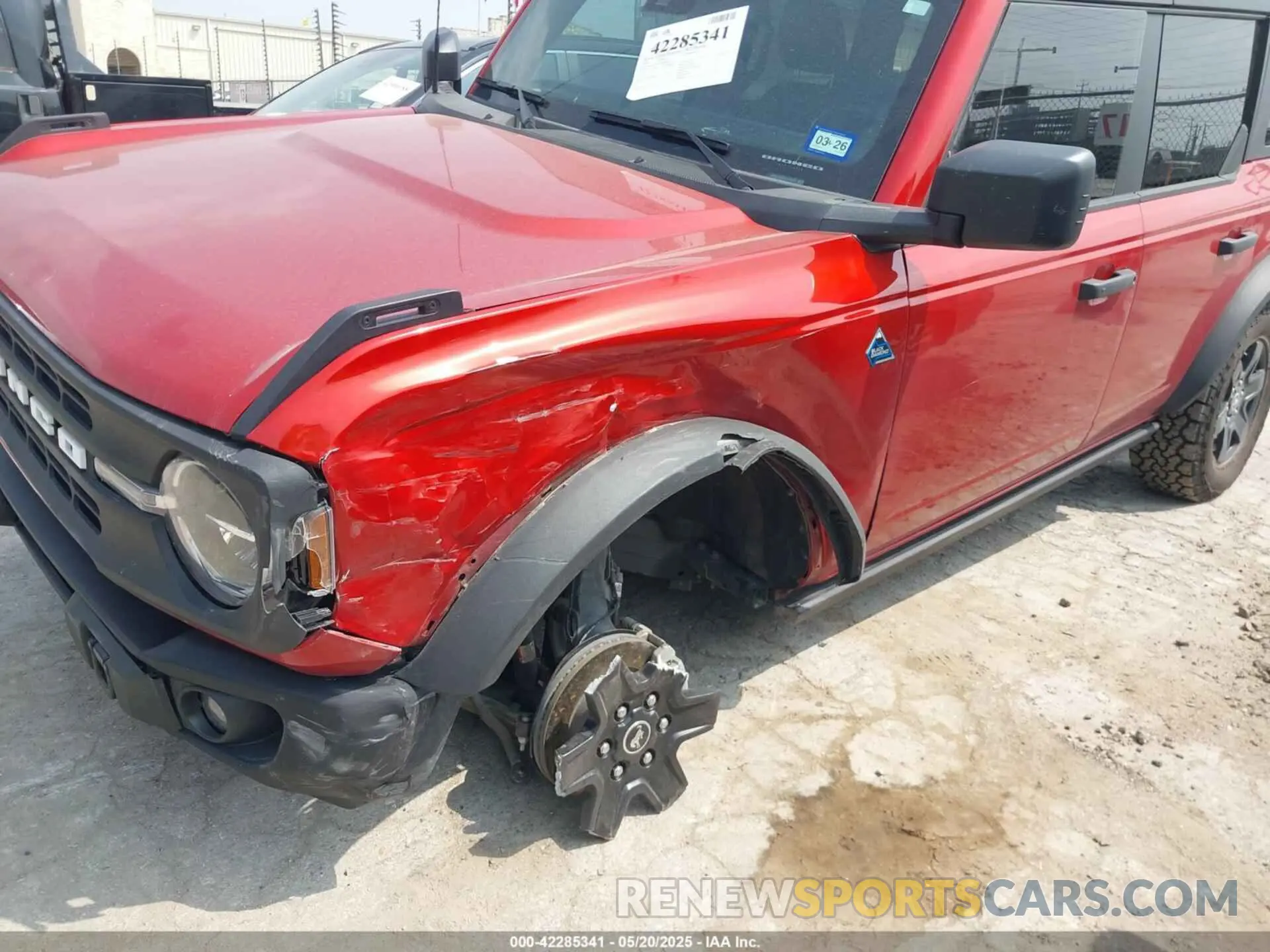 6 fotografías del automóvil dañado 1FMEE1BP8RLA06515 FORD BRONCO 2024