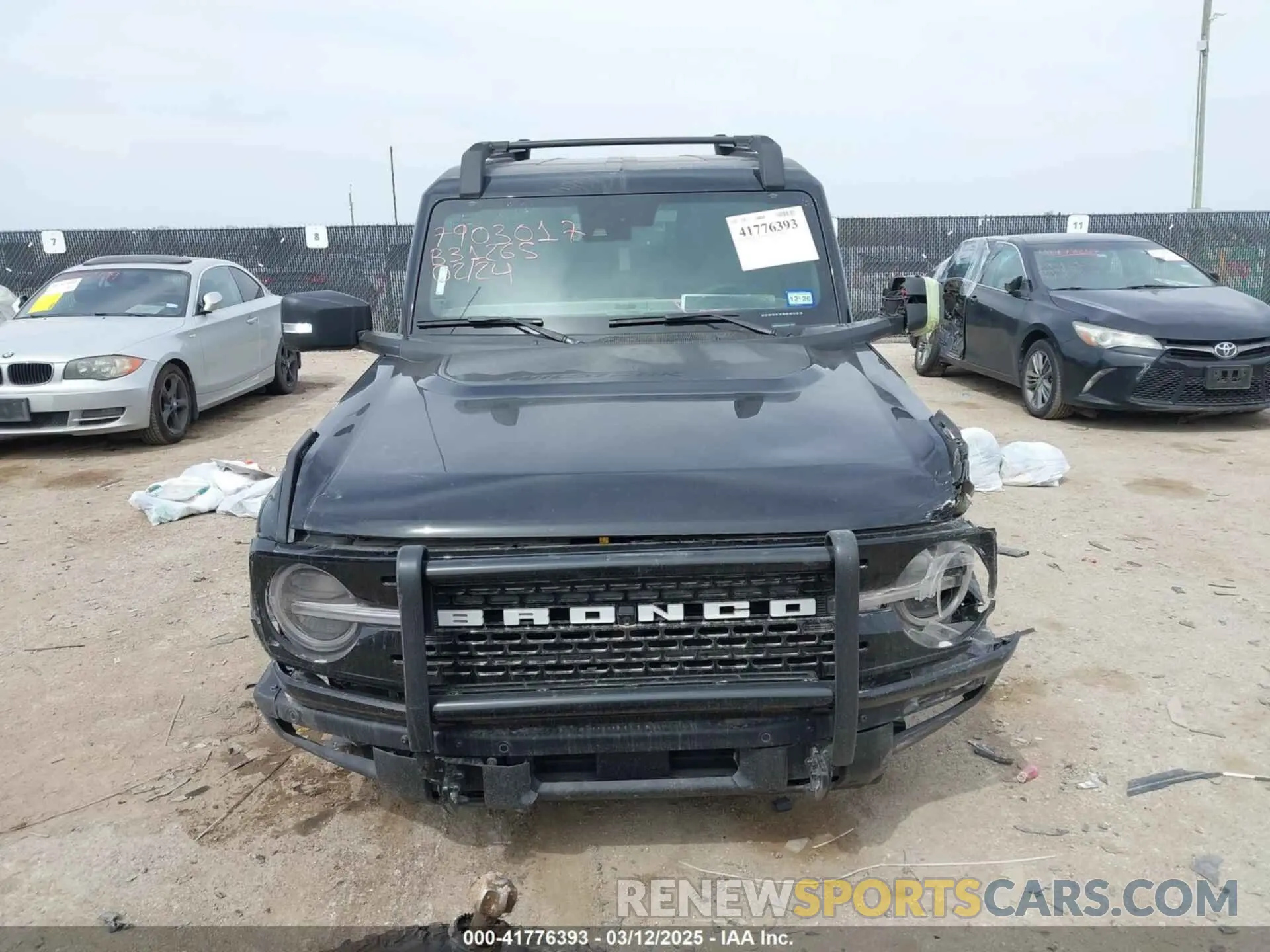 13 fotografías del automóvil dañado 1FMEE2BP3RLB31265 FORD BRONCO 2024