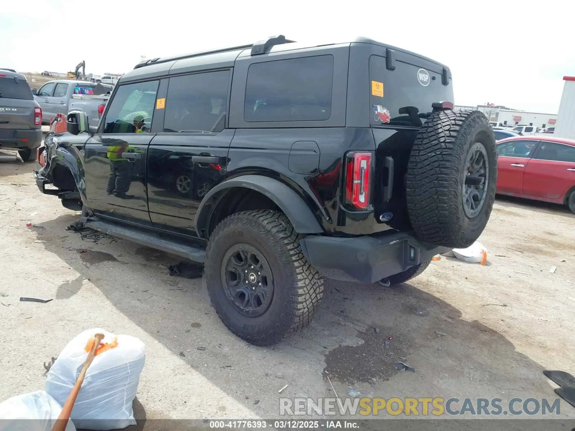 3 fotografías del automóvil dañado 1FMEE2BP3RLB31265 FORD BRONCO 2024