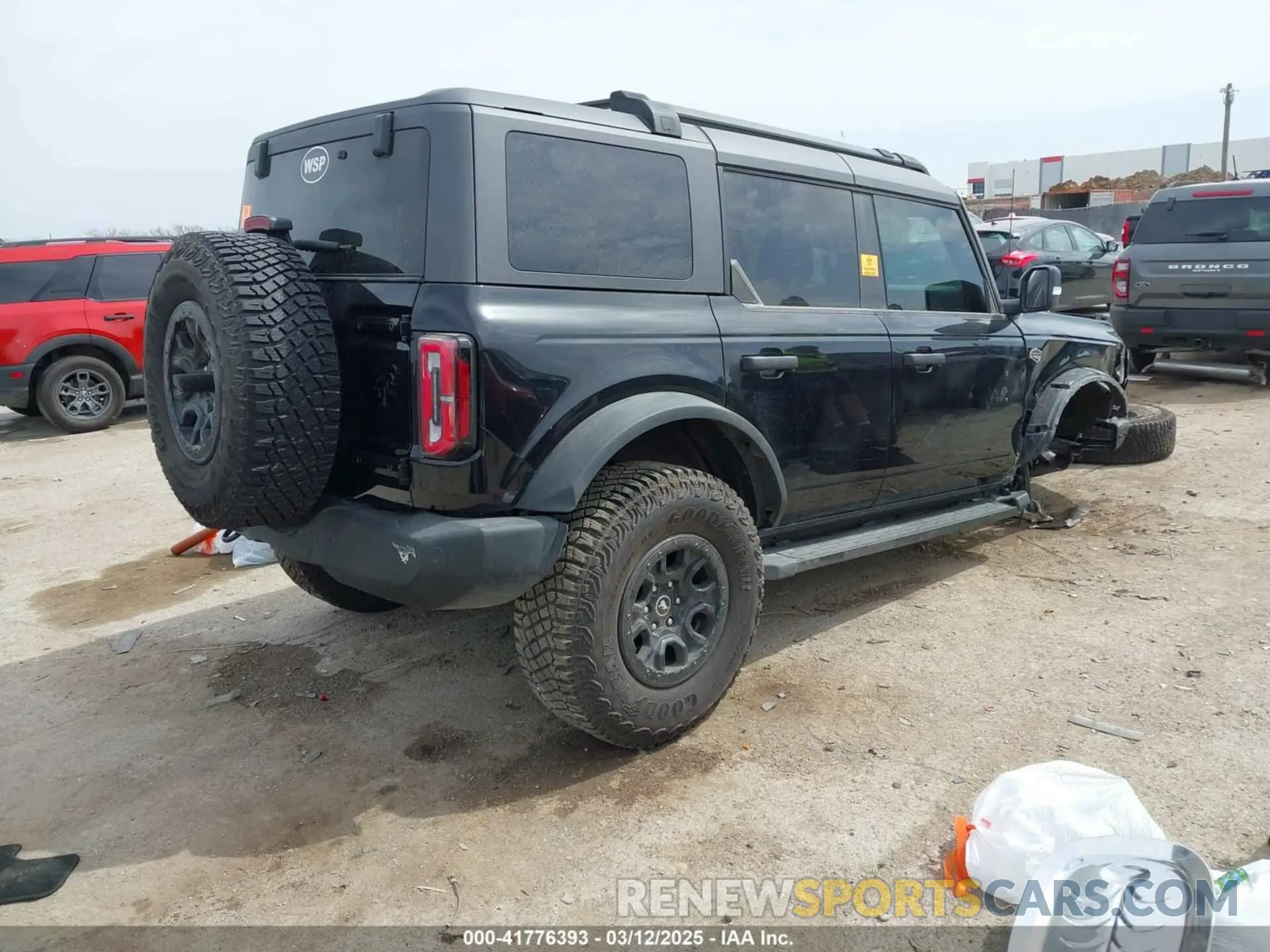 4 fotografías del automóvil dañado 1FMEE2BP3RLB31265 FORD BRONCO 2024
