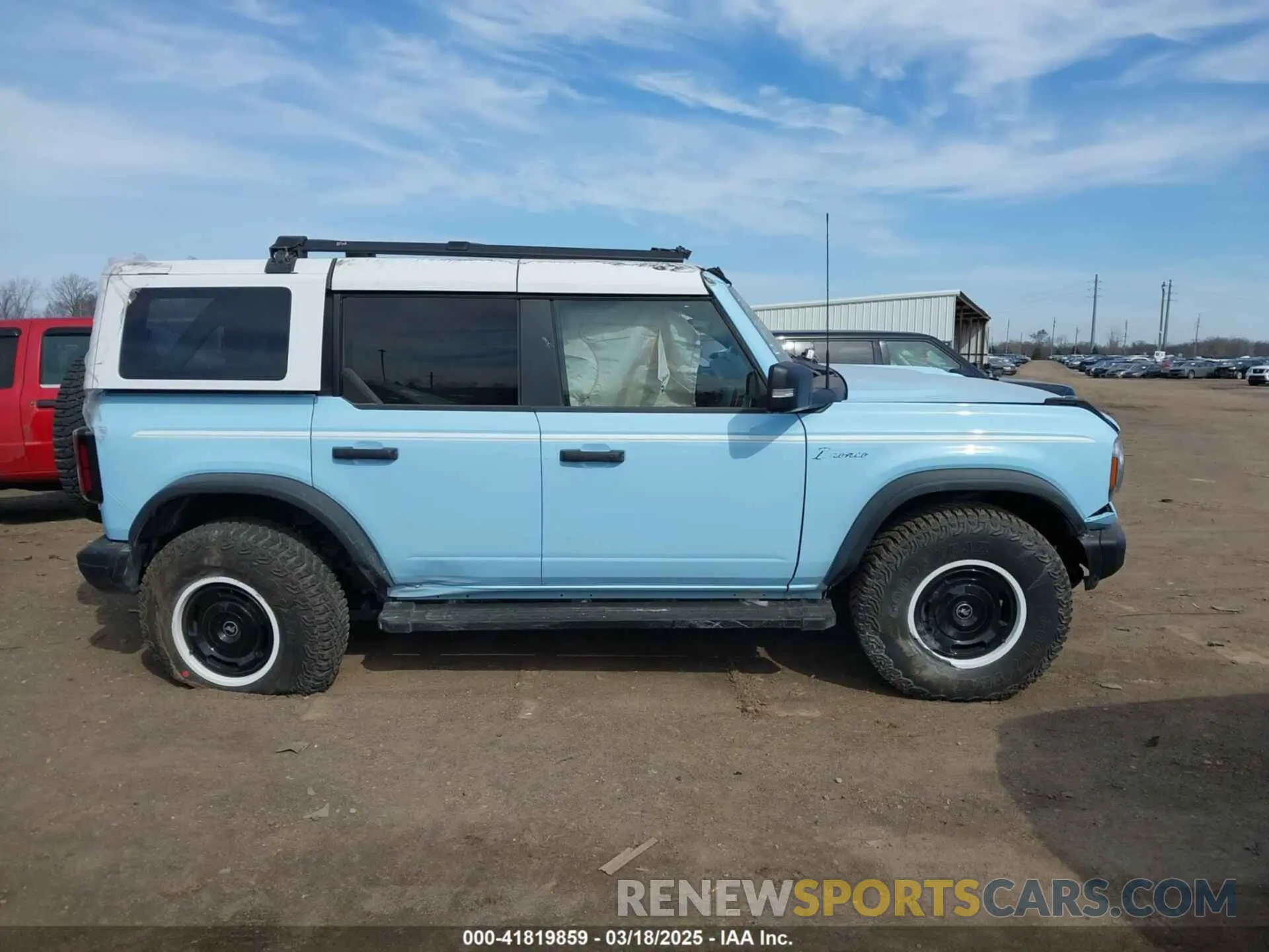 13 fotografías del automóvil dañado 1FMEE4GP5RLA27154 FORD BRONCO 2024