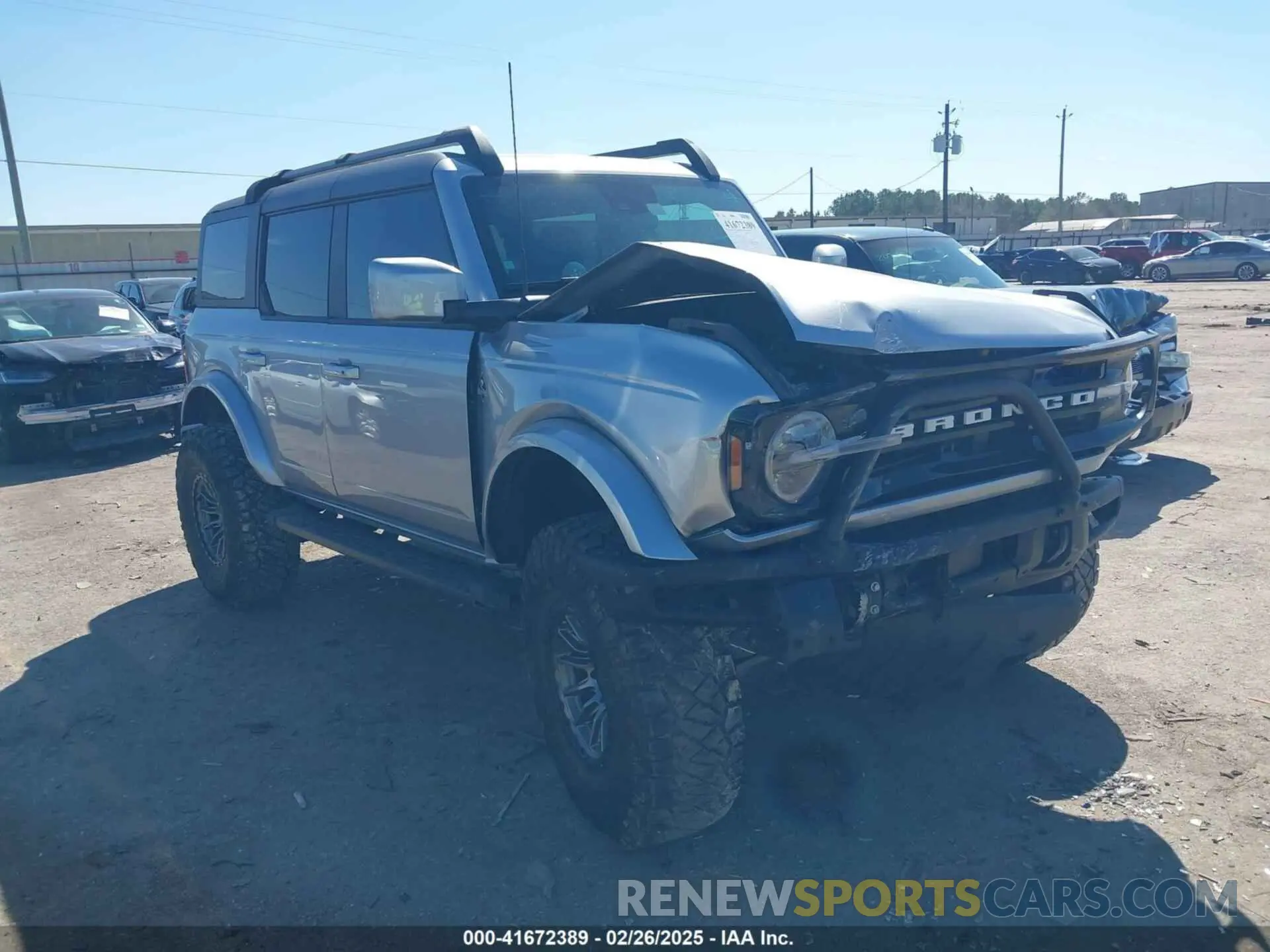 1 fotografías del automóvil dañado 1FMEE8BP9RLA09450 FORD BRONCO 2024