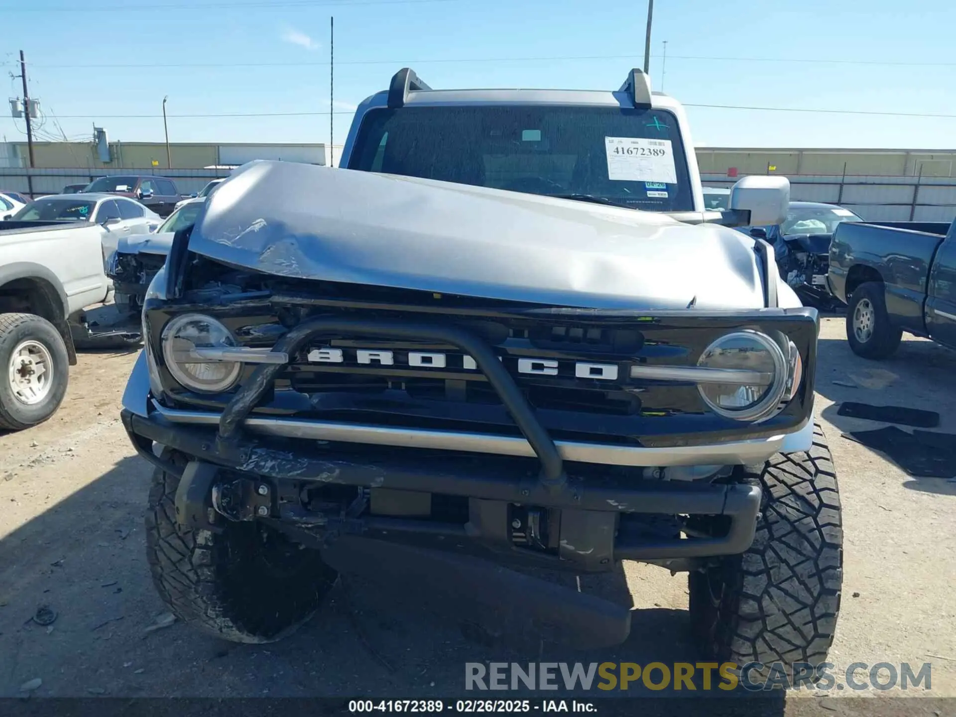 12 fotografías del automóvil dañado 1FMEE8BP9RLA09450 FORD BRONCO 2024