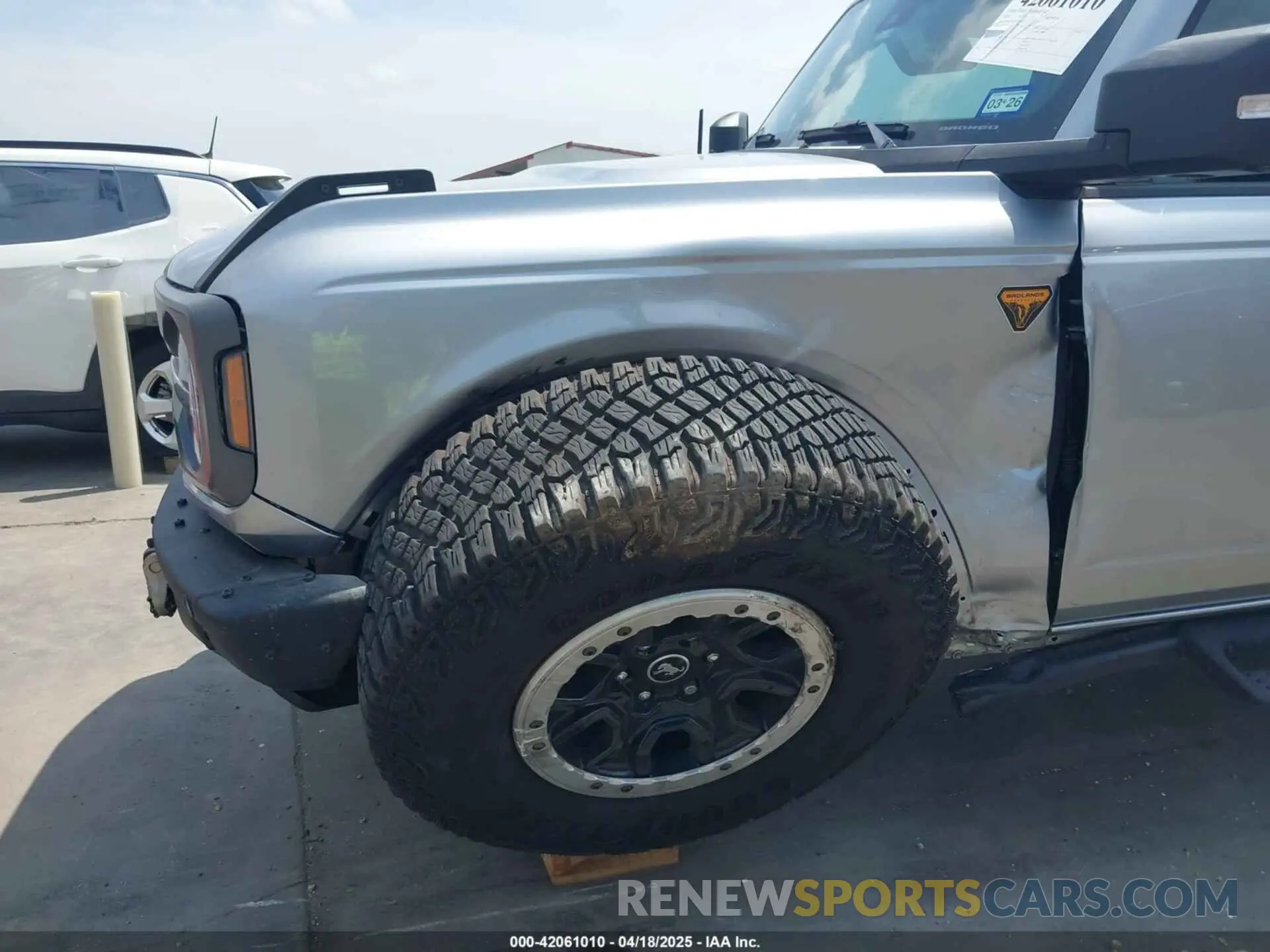 6 fotografías del automóvil dañado 1FMEE9BP7RLA32263 FORD BRONCO 2024