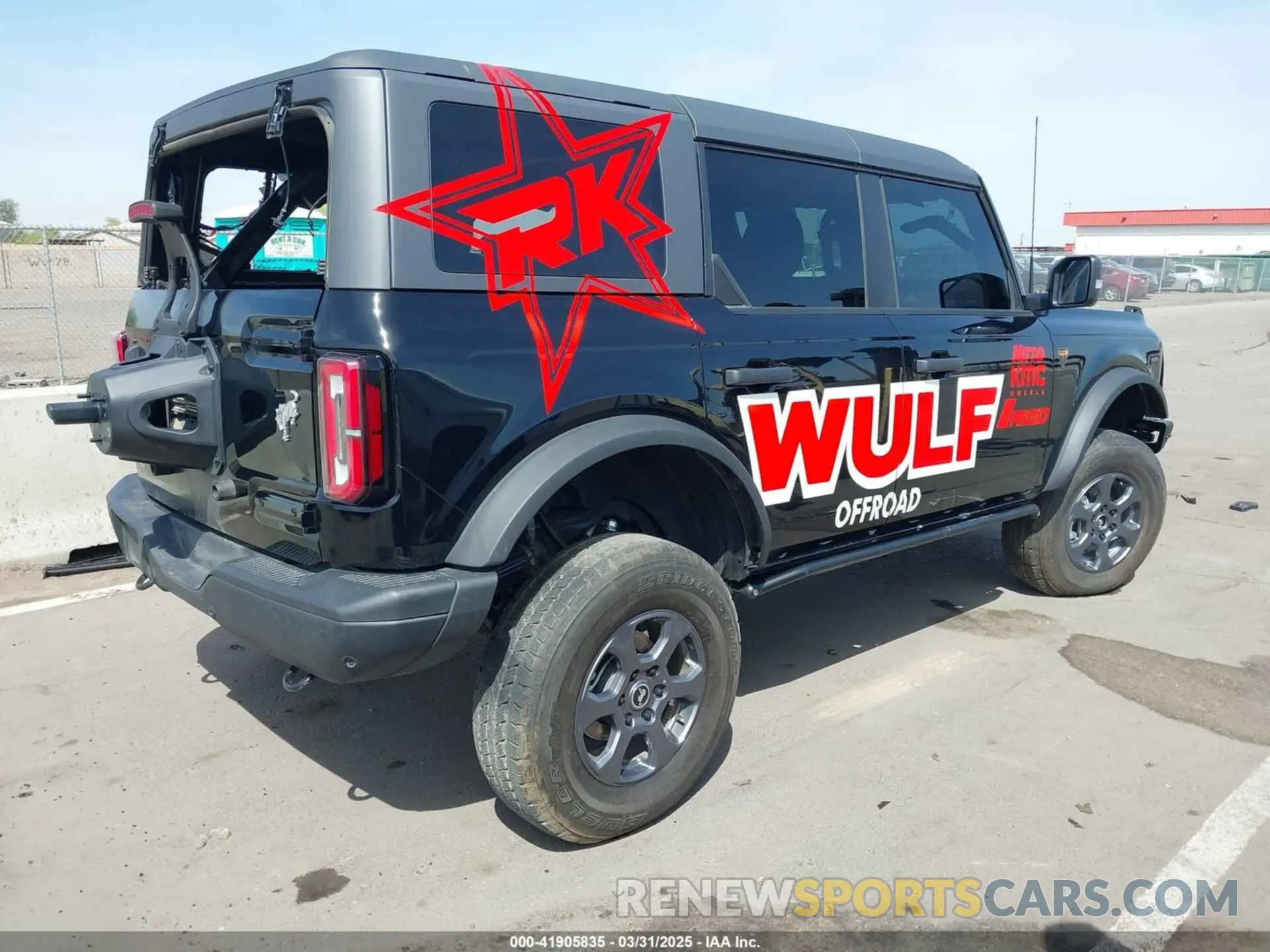 4 fotografías del automóvil dañado 1FMEE9BP7RLA35583 FORD BRONCO 2024