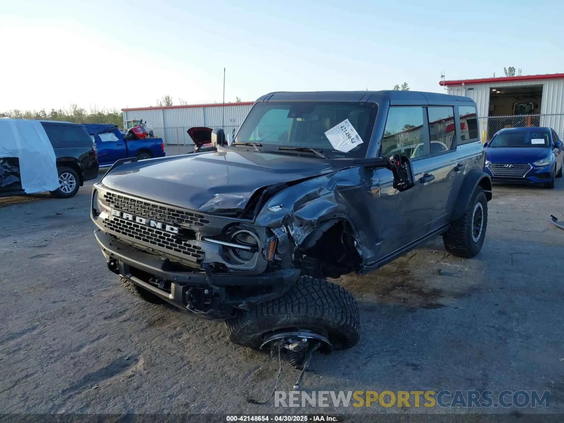 6 fotografías del automóvil dañado 1FMEE9BP8RLA41215 FORD BRONCO 2024