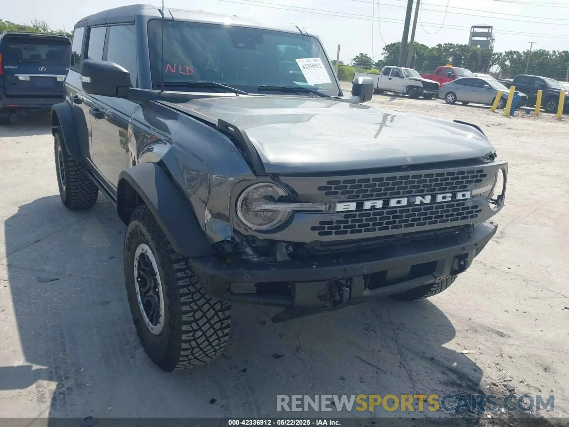 6 fotografías del automóvil dañado 1FMEE9BPXRLB28517 FORD BRONCO 2024