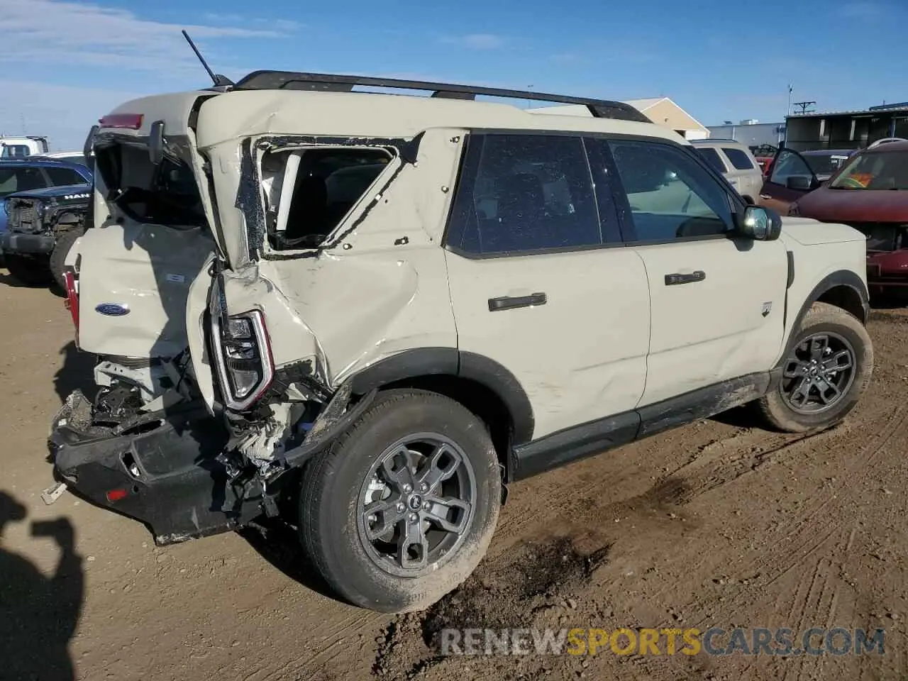 3 fotografías del automóvil dañado 3FMCR9B64RRE07384 FORD BRONCO 2024