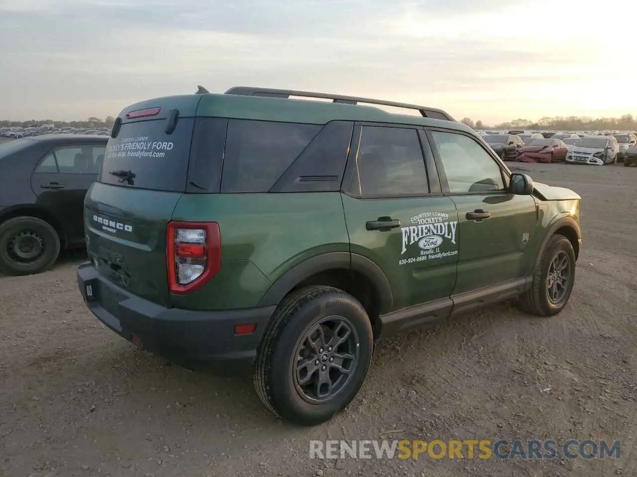 3 fotografías del automóvil dañado 3FMCR9B64RRE39476 FORD BRONCO 2024