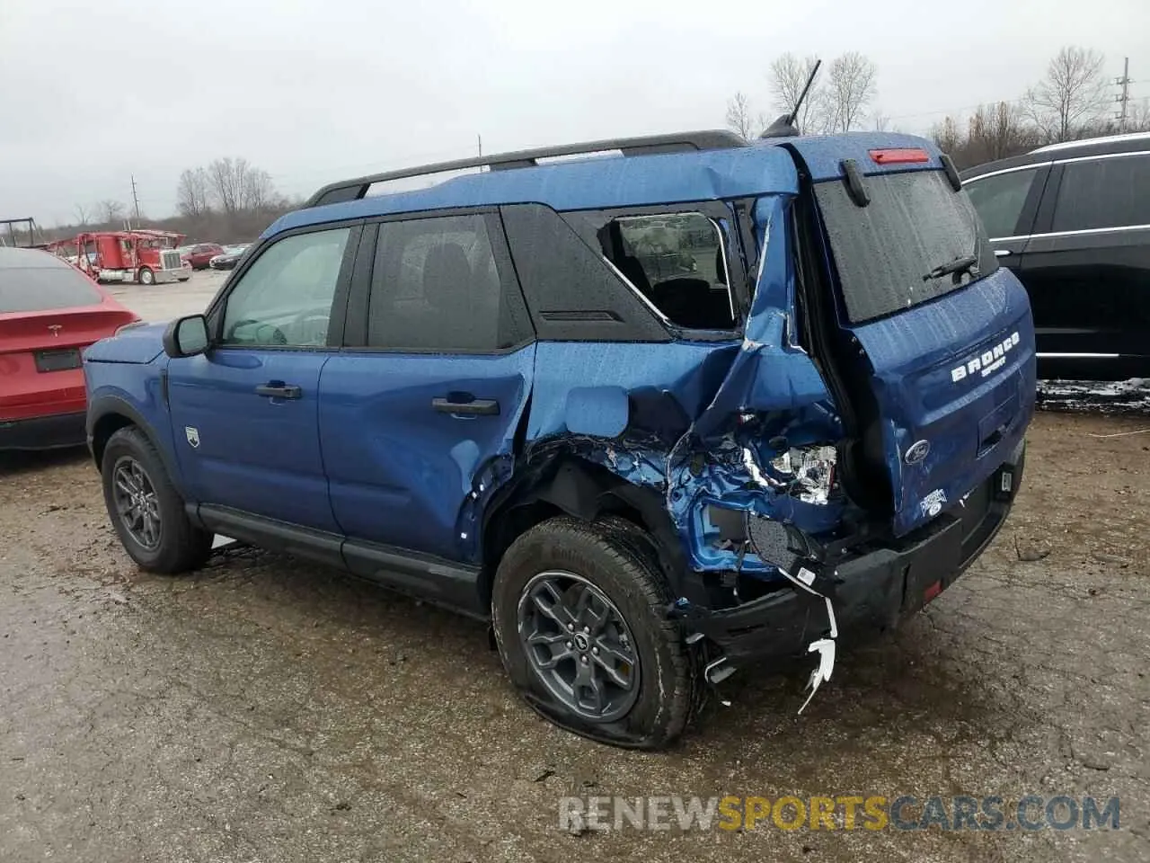 2 fotografías del automóvil dañado 3FMCR9B64RRF66549 FORD BRONCO 2024