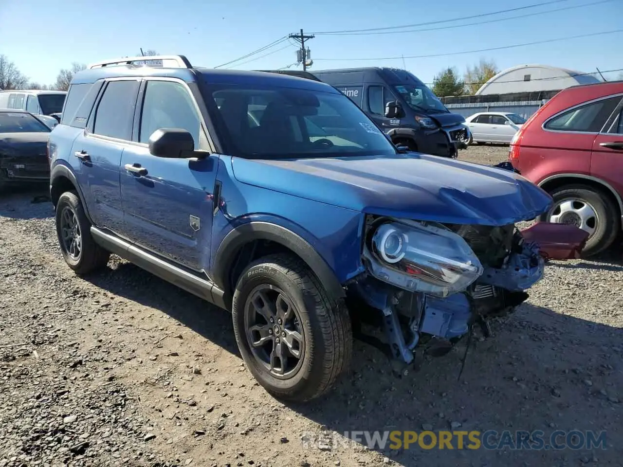 4 fotografías del automóvil dañado 3FMCR9B66RRE19987 FORD BRONCO 2024