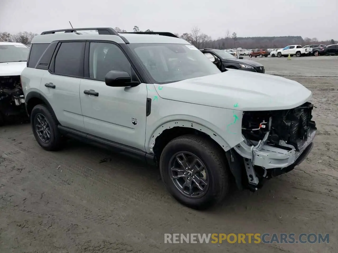 4 fotografías del automóvil dañado 3FMCR9B66RRF41474 FORD BRONCO 2024