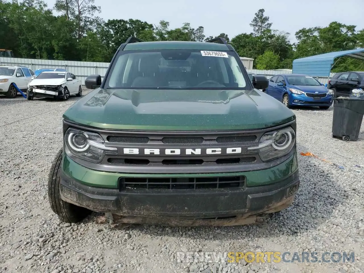 5 fotografías del automóvil dañado 3FMCR9B67RRF00500 FORD BRONCO 2024