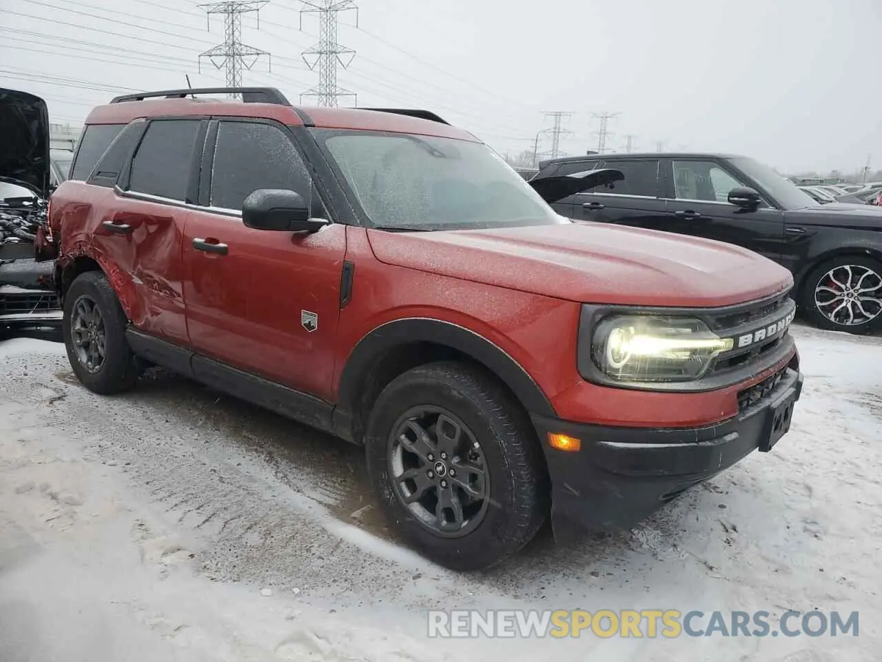 4 fotografías del automóvil dañado 3FMCR9B69RRE31177 FORD BRONCO 2024
